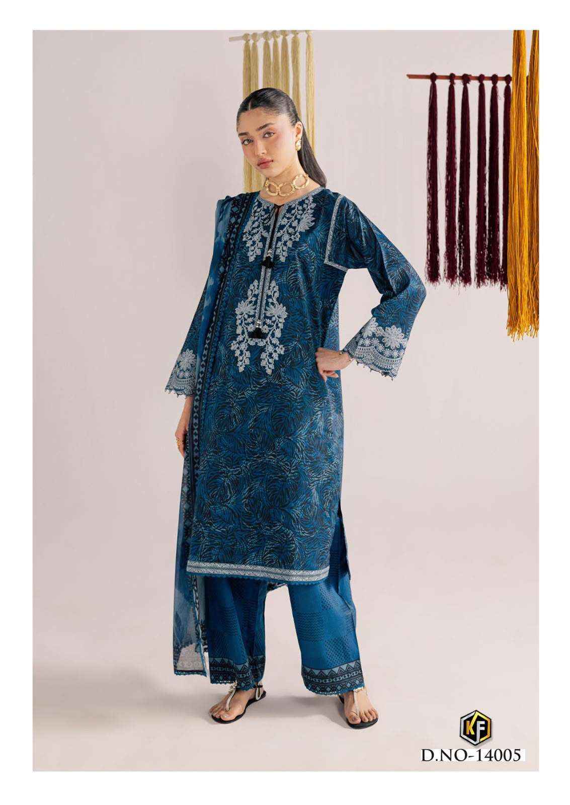 Keval Fab Kaneez Vol 14 Pakistani Cotton Dress Material 6 Pcs Catalog