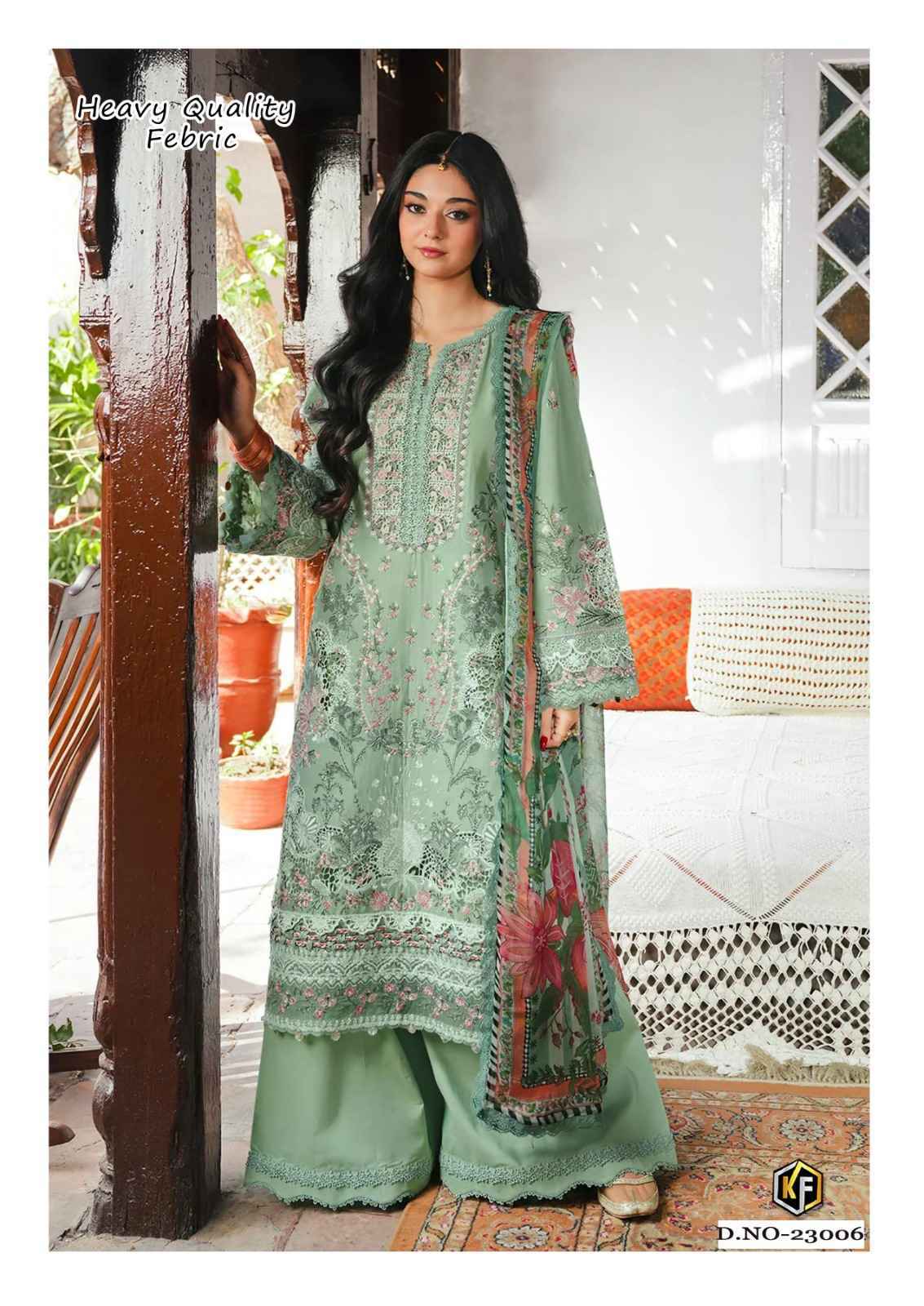 Keval Fab Sobia Nazir Vol 23 Cotton Pakistani Suits 6 Pcs Catalog  - Wholesale Market Surat