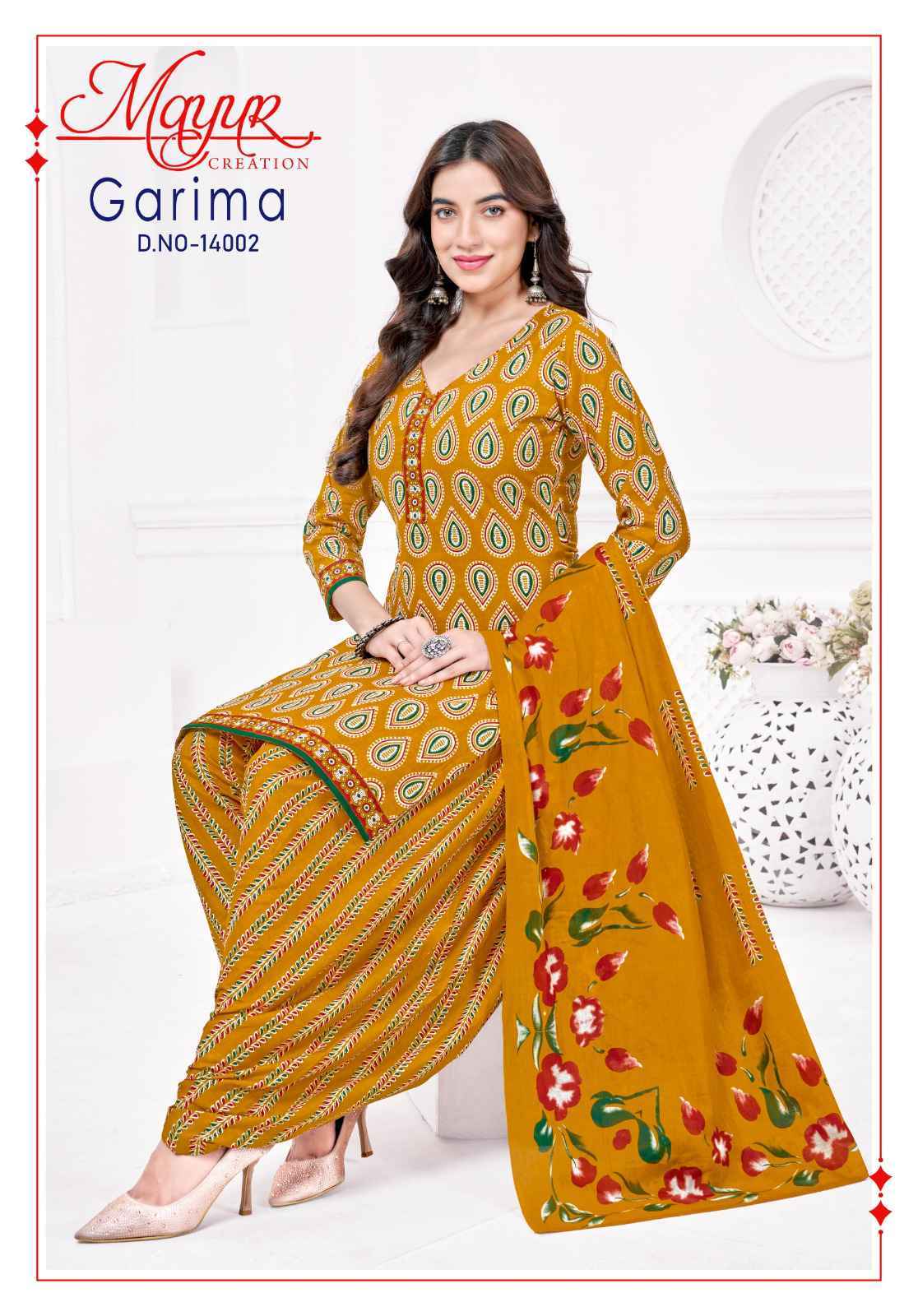 Mayur Creation Garima Vol 14 Readymade Cotton Dress 10 pcs Catalog