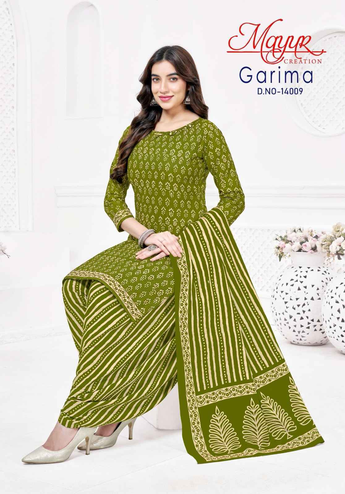 Mayur Creation Garima Vol 14 Readymade Cotton Dress 10 pcs Catalog
