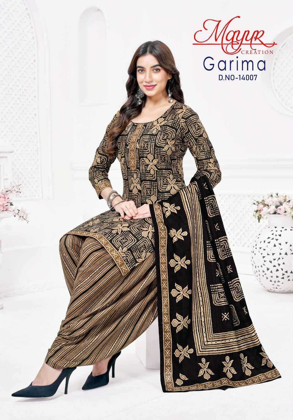 Mayur Creation Garima Vol 14 Readymade Cotton Dress 10 pcs Catalog