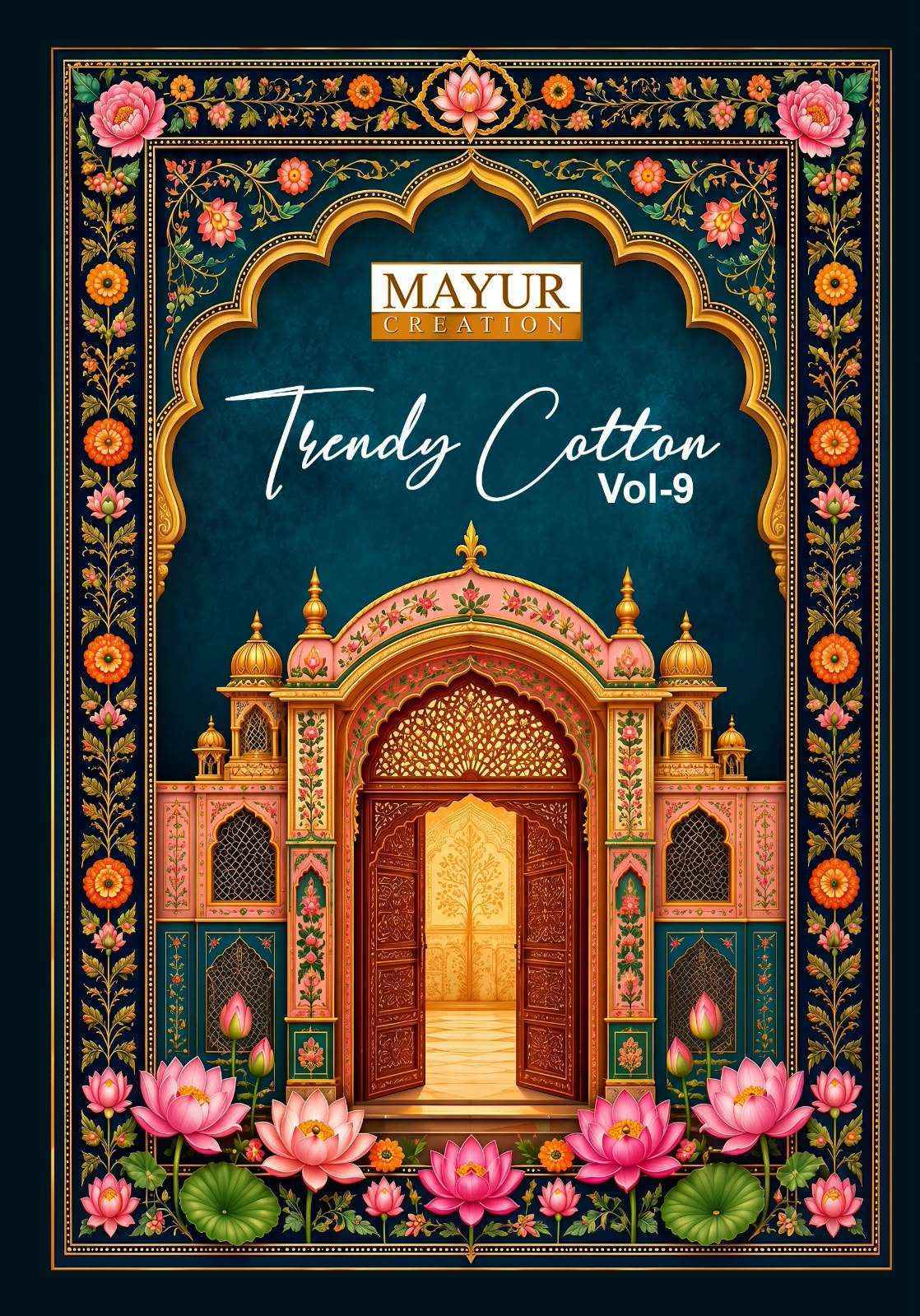 Mayur Creation Trendy Cotton Vol 9 Cotton Dress Material 10 Pcs Catalog | Surat Wholesale Textile