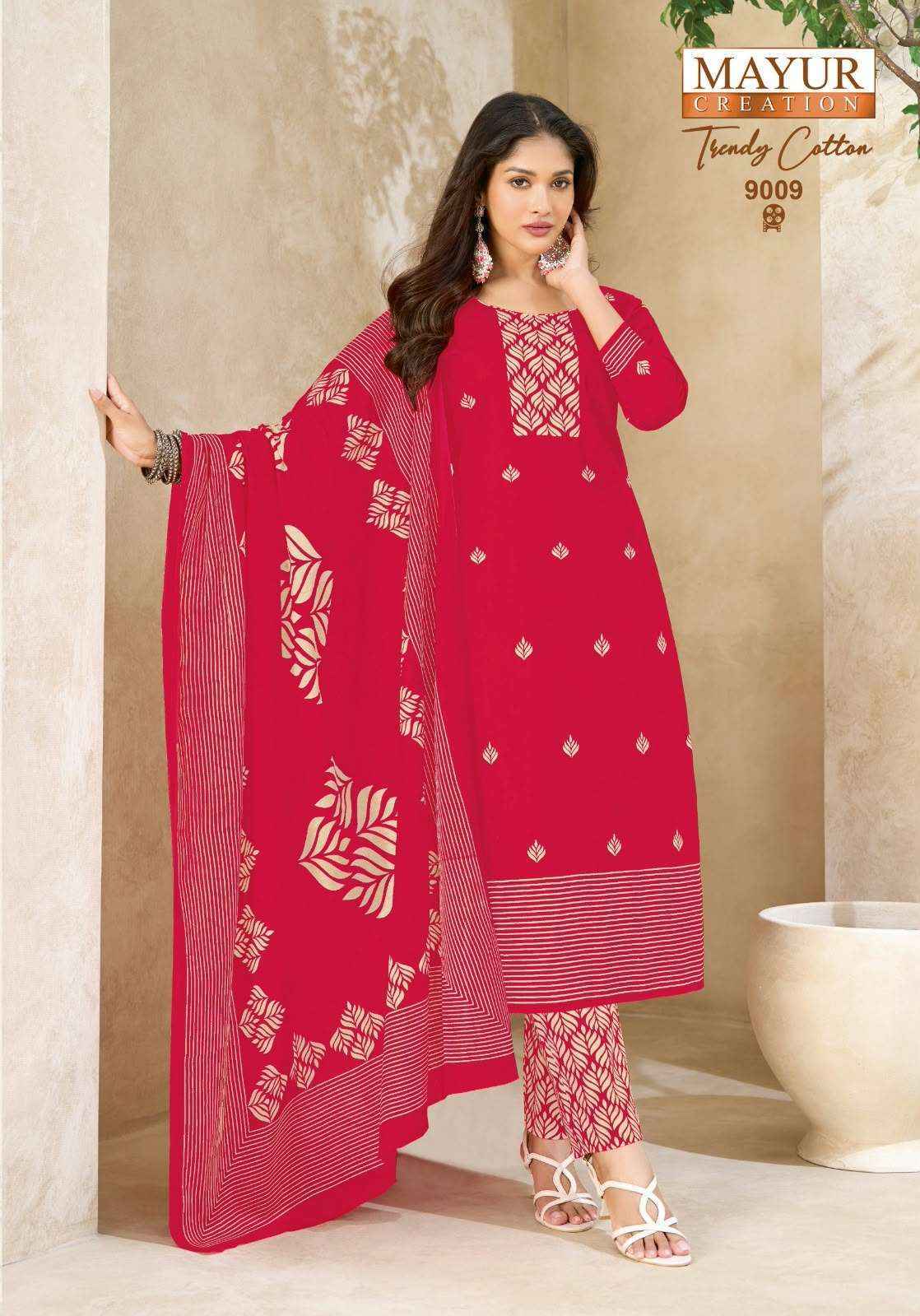 Mayur Creation Trendy Cotton Vol 9 Cotton Dress Material 10 pcs Catalog | Surat Wholesaler