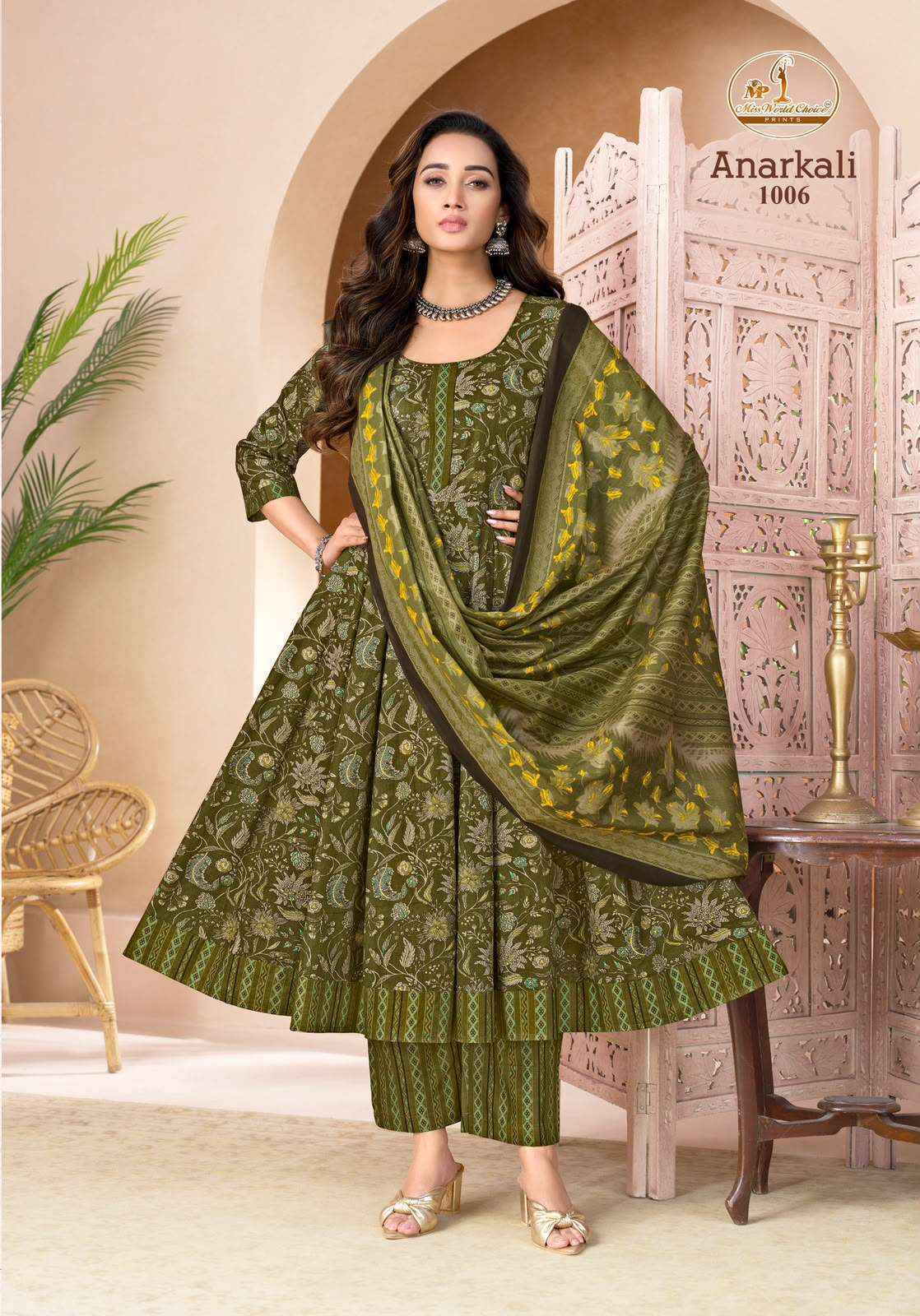 Miss World Choice Anarkal Vol 1 Readymade Cotton Dress 10 pcs Catalogue