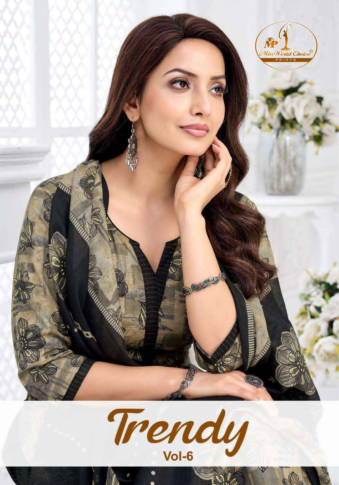 Miss World Choice Trendy Vol 6 Pure Cotton Readymade Suits 10 Pcs Catalog