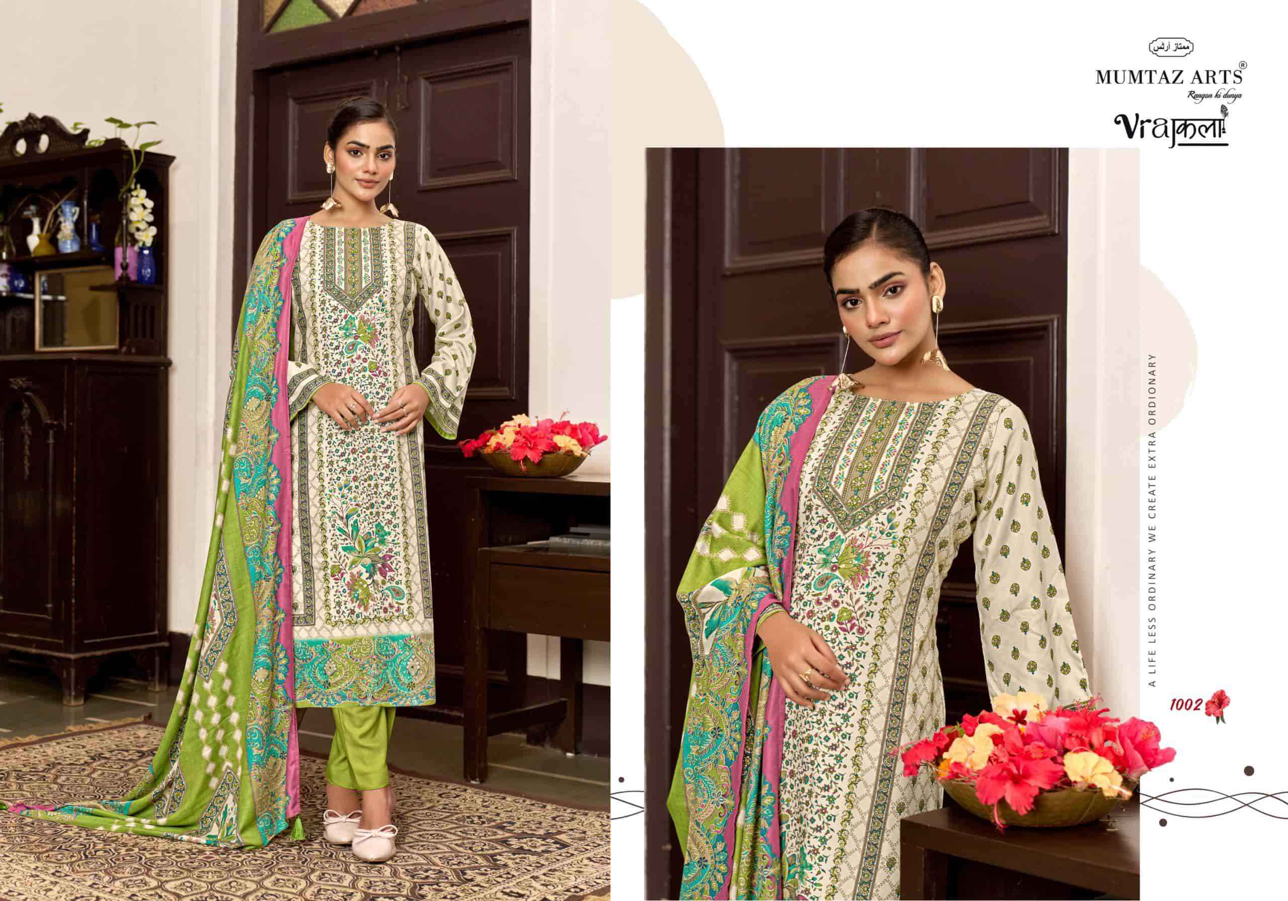 Mumtaz Arts Lavanya New Pashmina Designs Dress Material 4 Pcs Catalog 