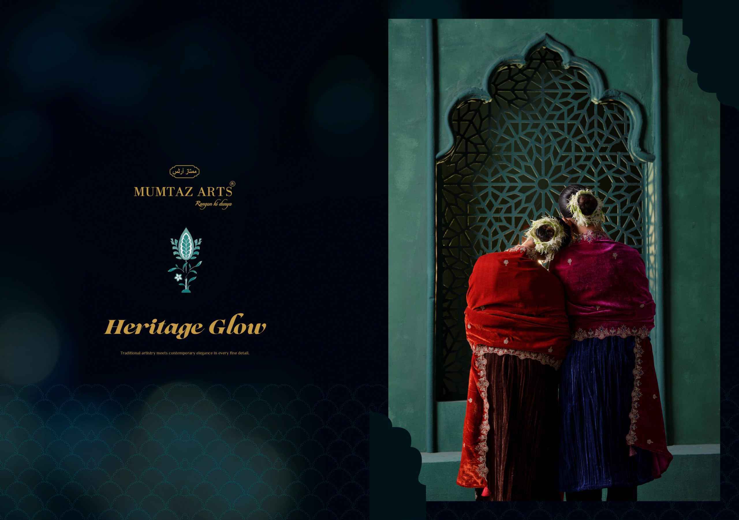 Mumtaz Arts Rukhsar Velvet Dress Material 5 pcs Catalog | Wholesale Textile Market Surat