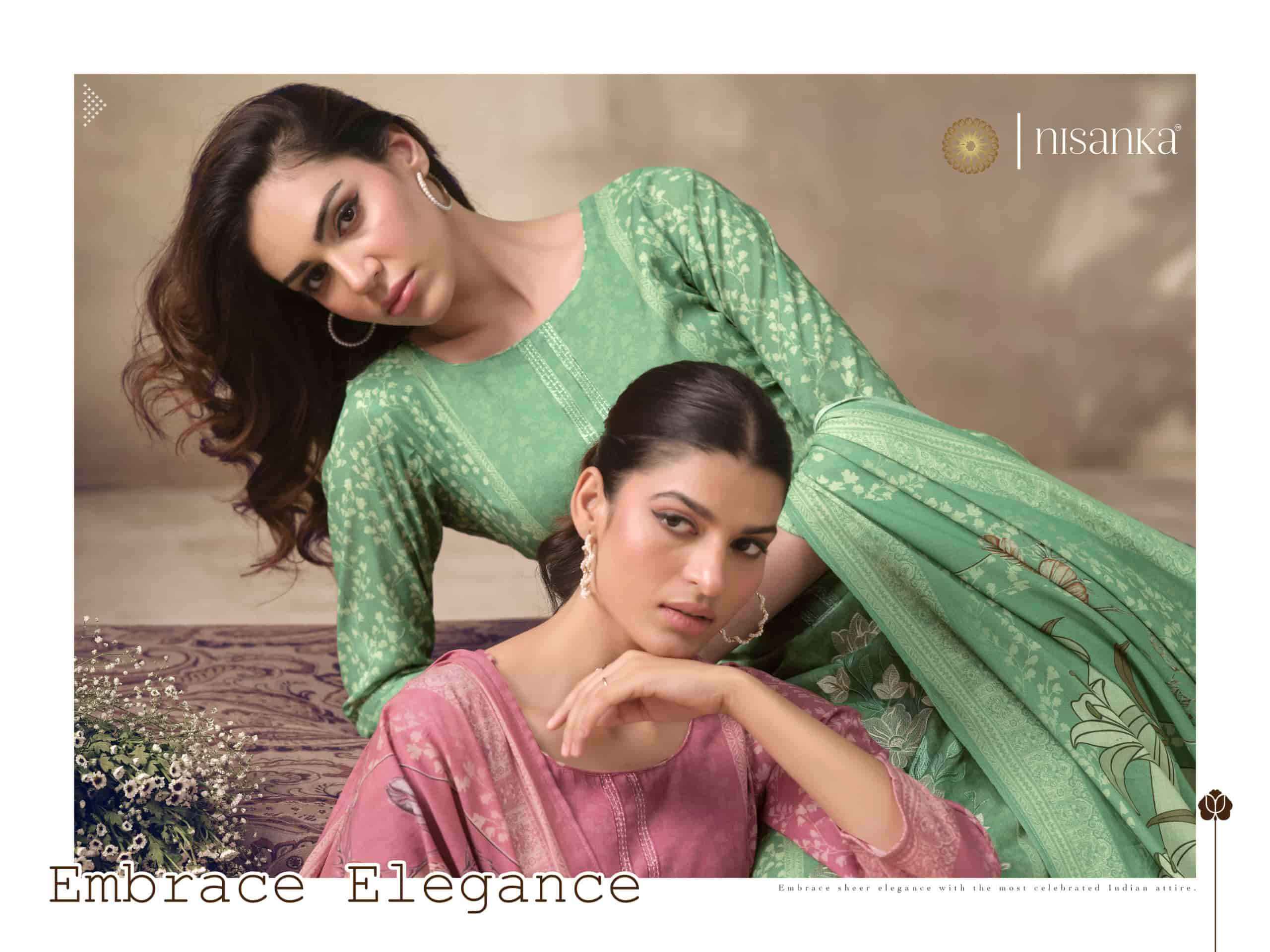 Nisanka Cashmere Vol 7 Exclusive Designs Ladies Suit  Collection Wholesaler 