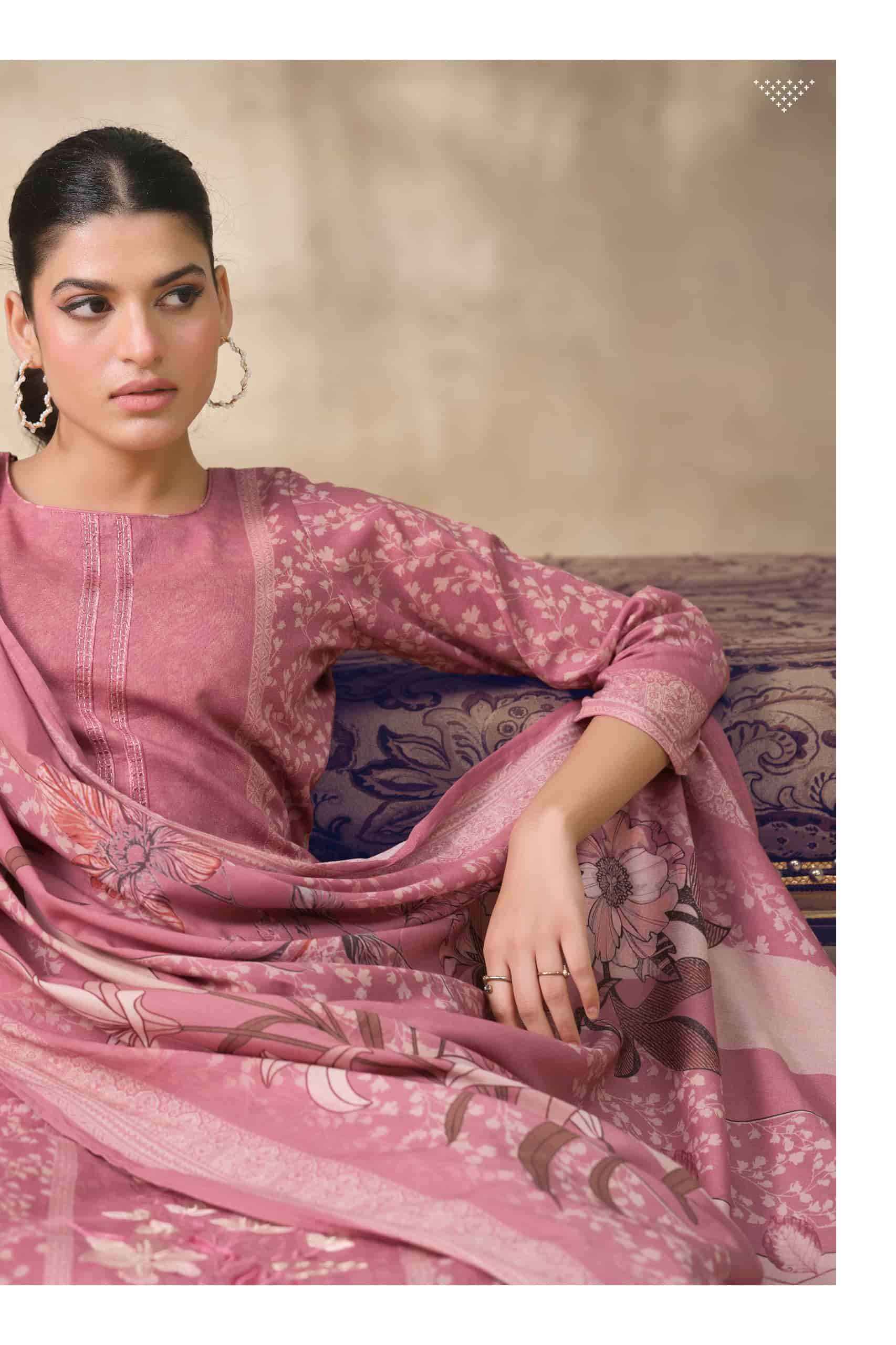 Nisanka Cashmere Vol 7 Exclusive Designs Ladies Suit  Collection Wholesaler 