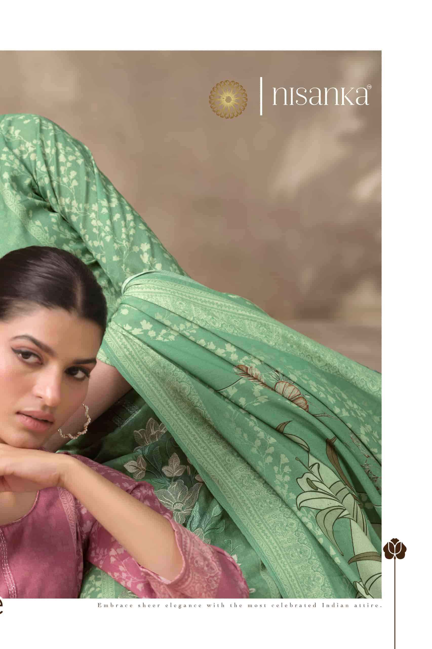 Nisanka Cashmere Vol 7 Exclusive Designs Ladies Suit  Collection Wholesaler 