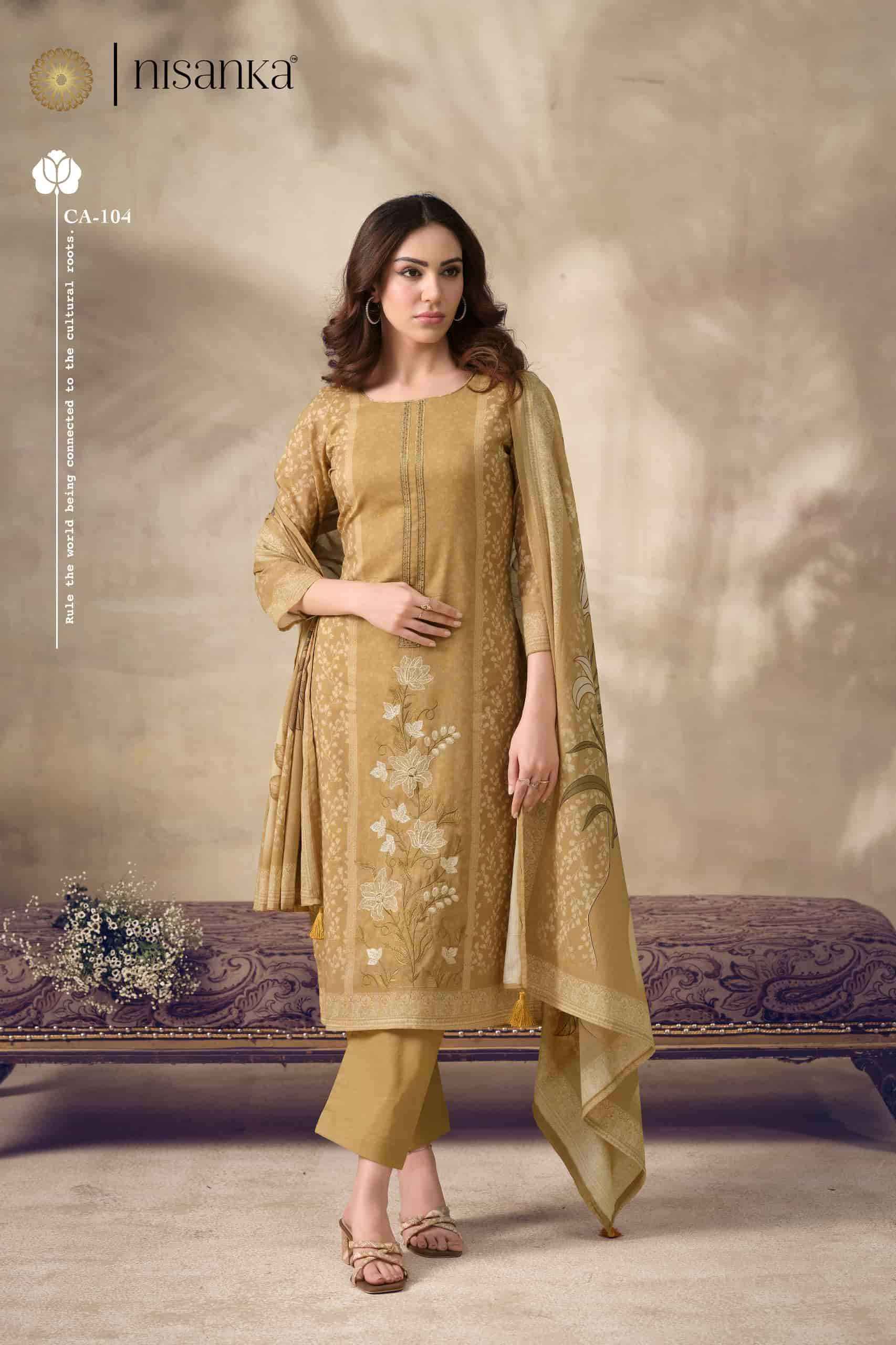 Nisanka Cashmere Vol 7 Exclusive Designs Ladies Suit  Collection Wholesaler 