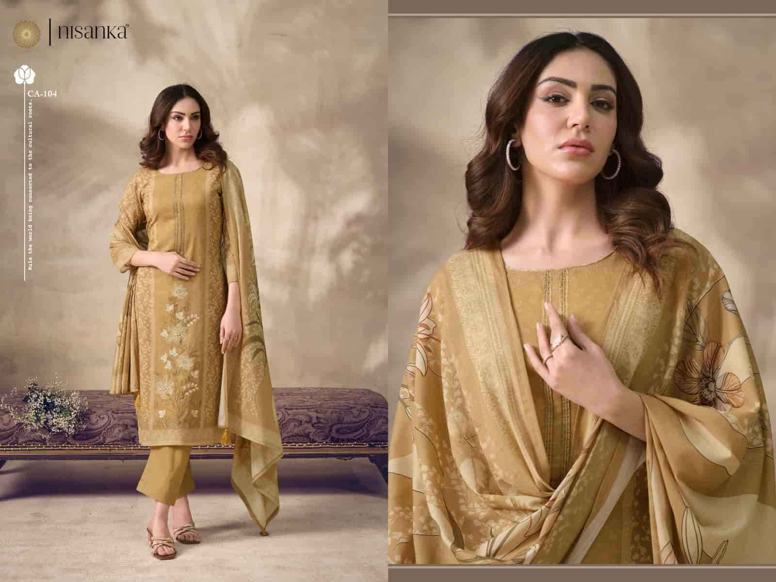 Nisanka Cashmere Vol 7 Exclusive Designs Ladies Suit  Collection Wholesaler 