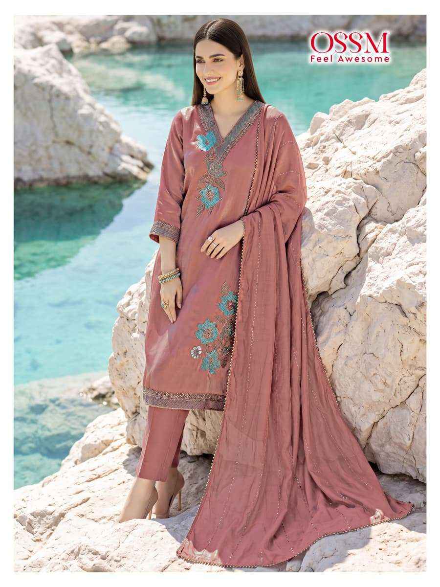 Ossm Gulnaaz Exclusive Style Readymade Suits 6 Pcs Catalog