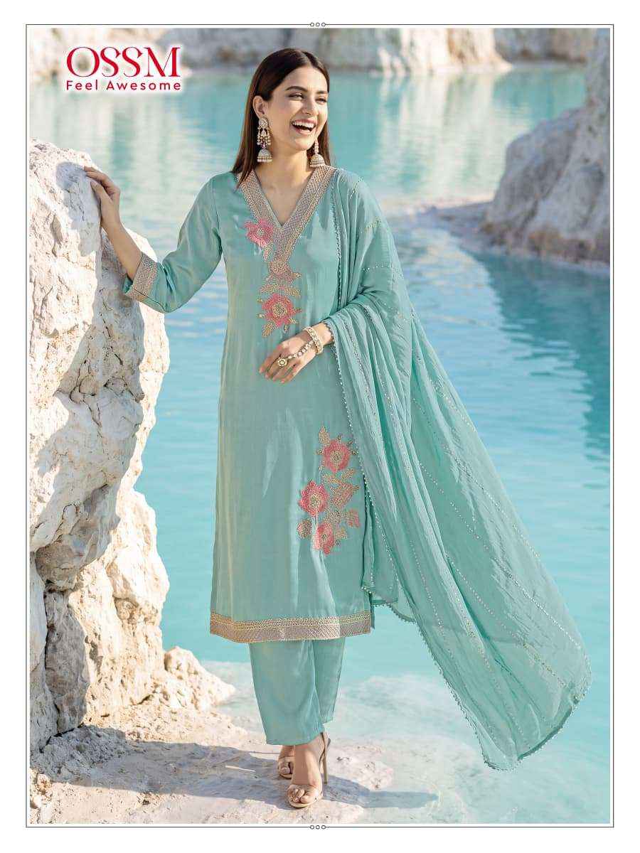 Ossm Gulnaaz Exclusive Style Readymade Suits 6 Pcs Catalog