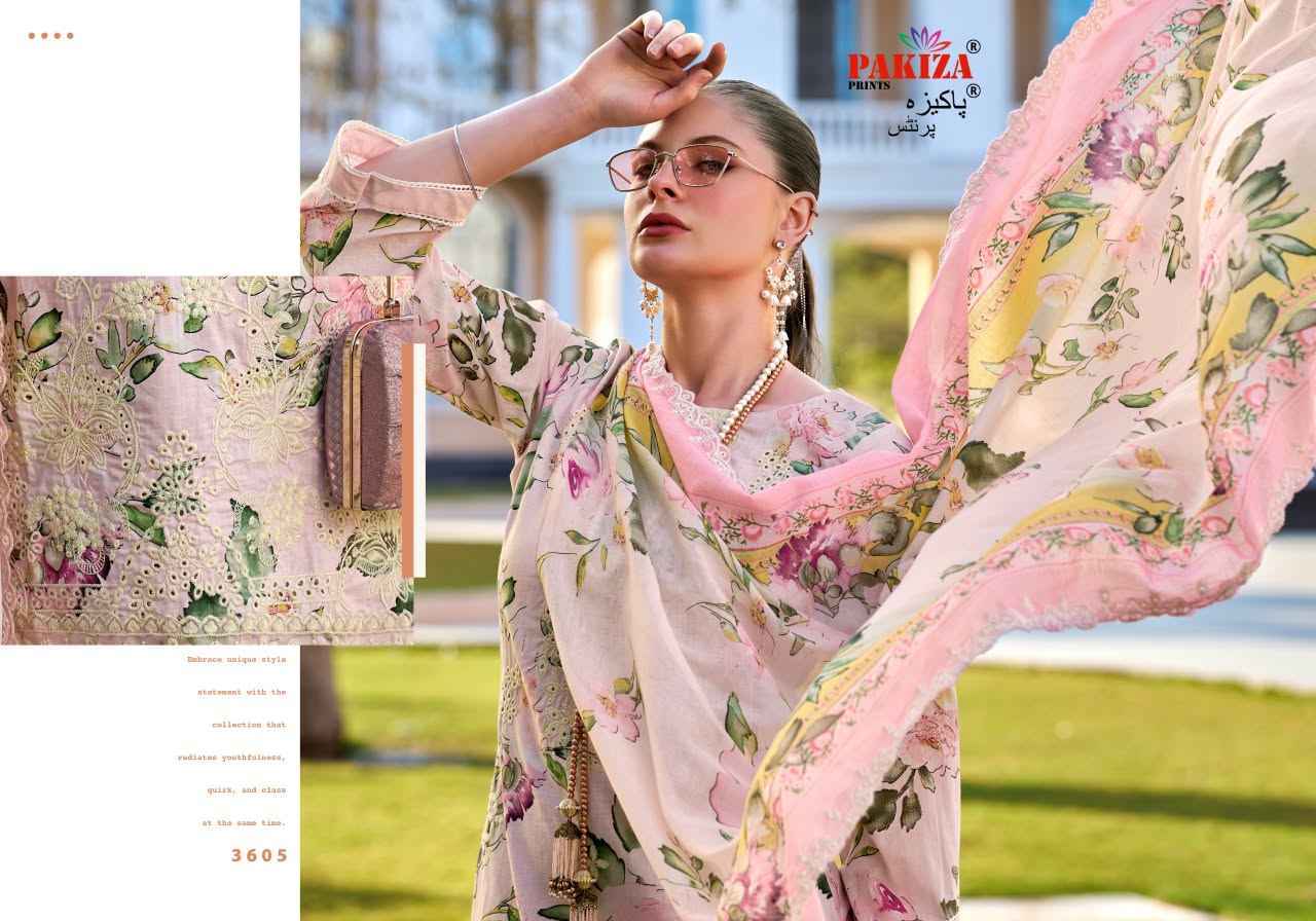 Pakiza Prints Humdum Vol 36 Lawn Dress Material 10 pcs Catalog | Wholesale Market in Surat