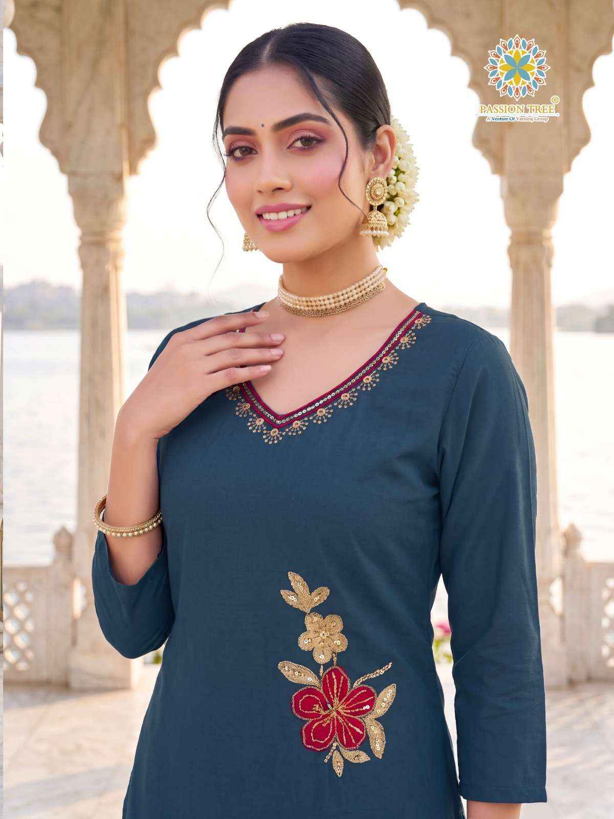 Passion Tree Raahi Vol 4 Roman Silk Readymade Suits 6 Pcs Catalog | Textiles Direct from Surat