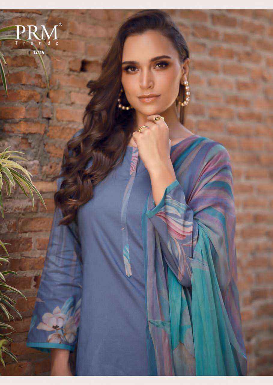 Prm Trendz Leana Pure Lawn Cotton Ladies Suit Catalog Wholesale 6 Pcs Catalog 