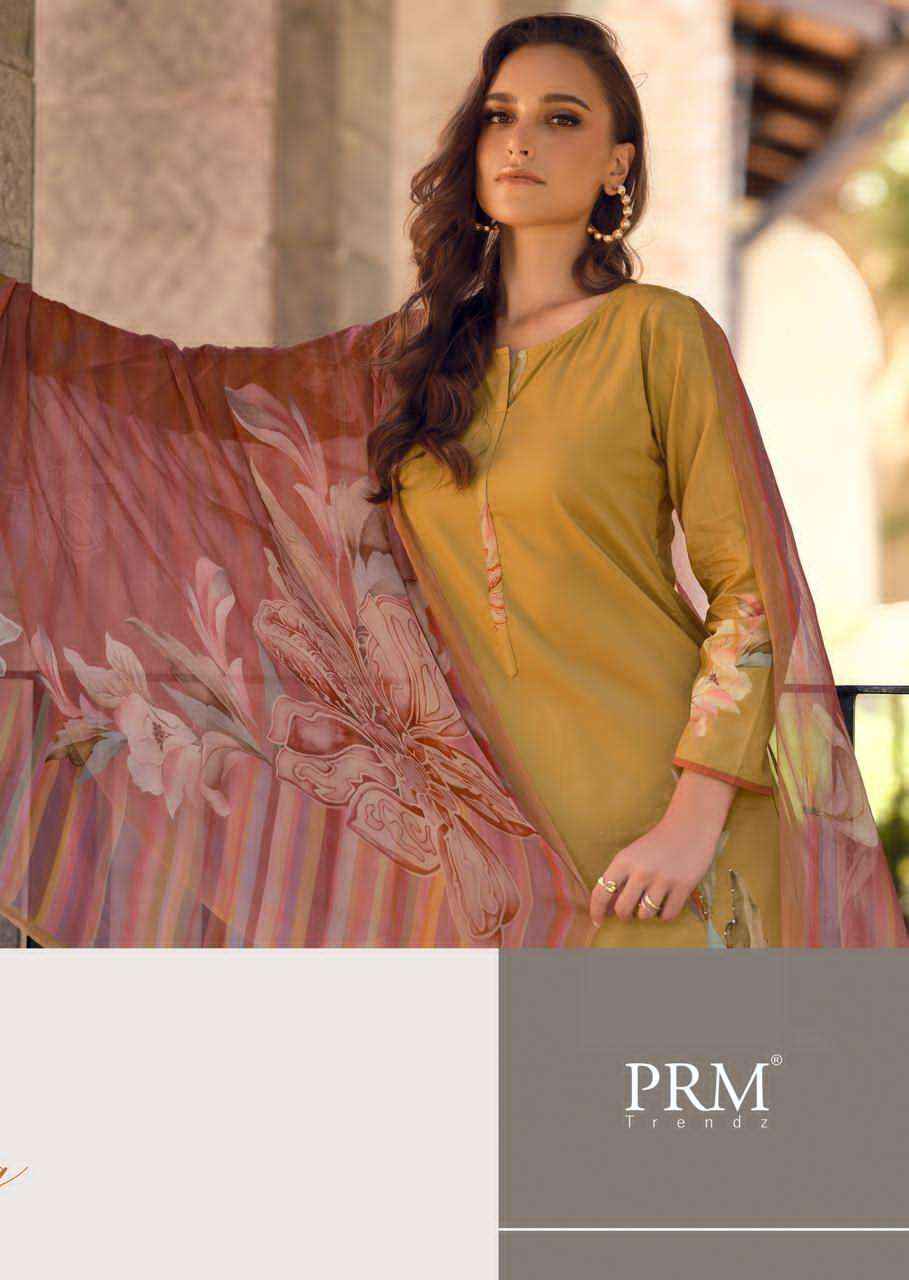 Prm Trendz Leana Pure Lawn Cotton Ladies Suit Catalog Wholesale 6 Pcs Catalog 