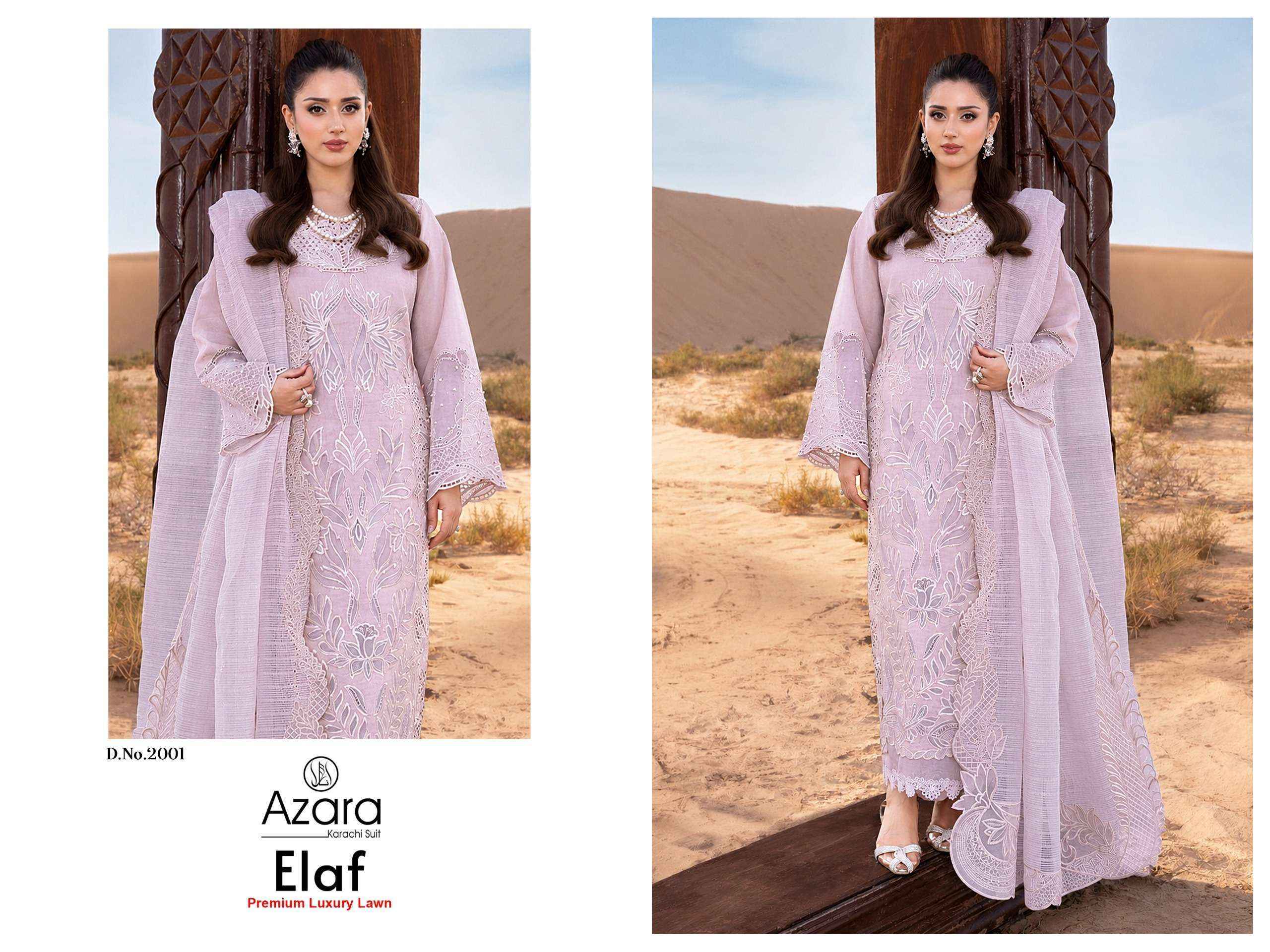 Radhika Fashion Azara Elaf Premium Vol 2 Cotton Dress Material 4 pcs Catalogue