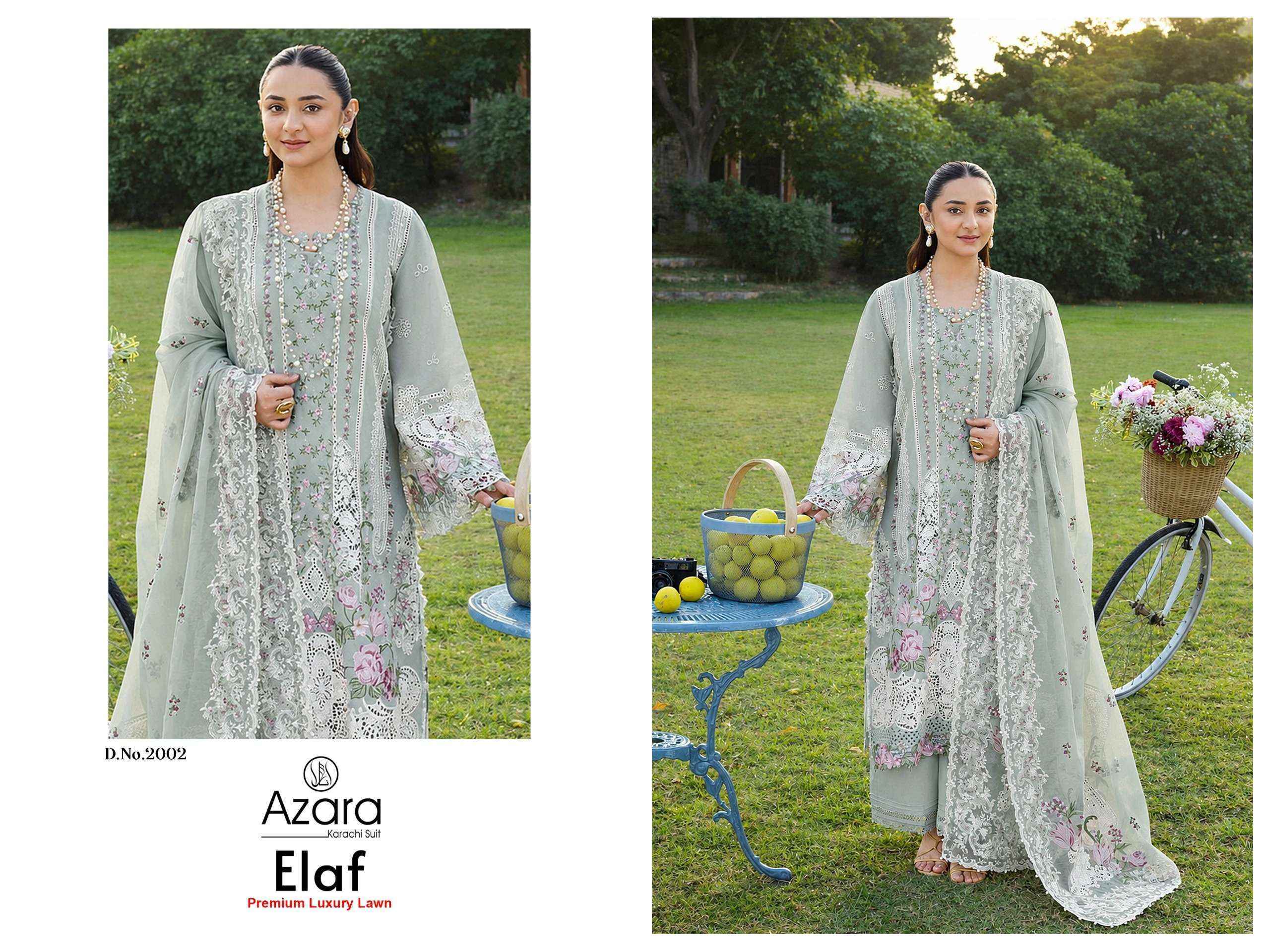 Radhika Fashion Azara Elaf Premium Vol 2 Cotton Dress Material 4 pcs Catalogue