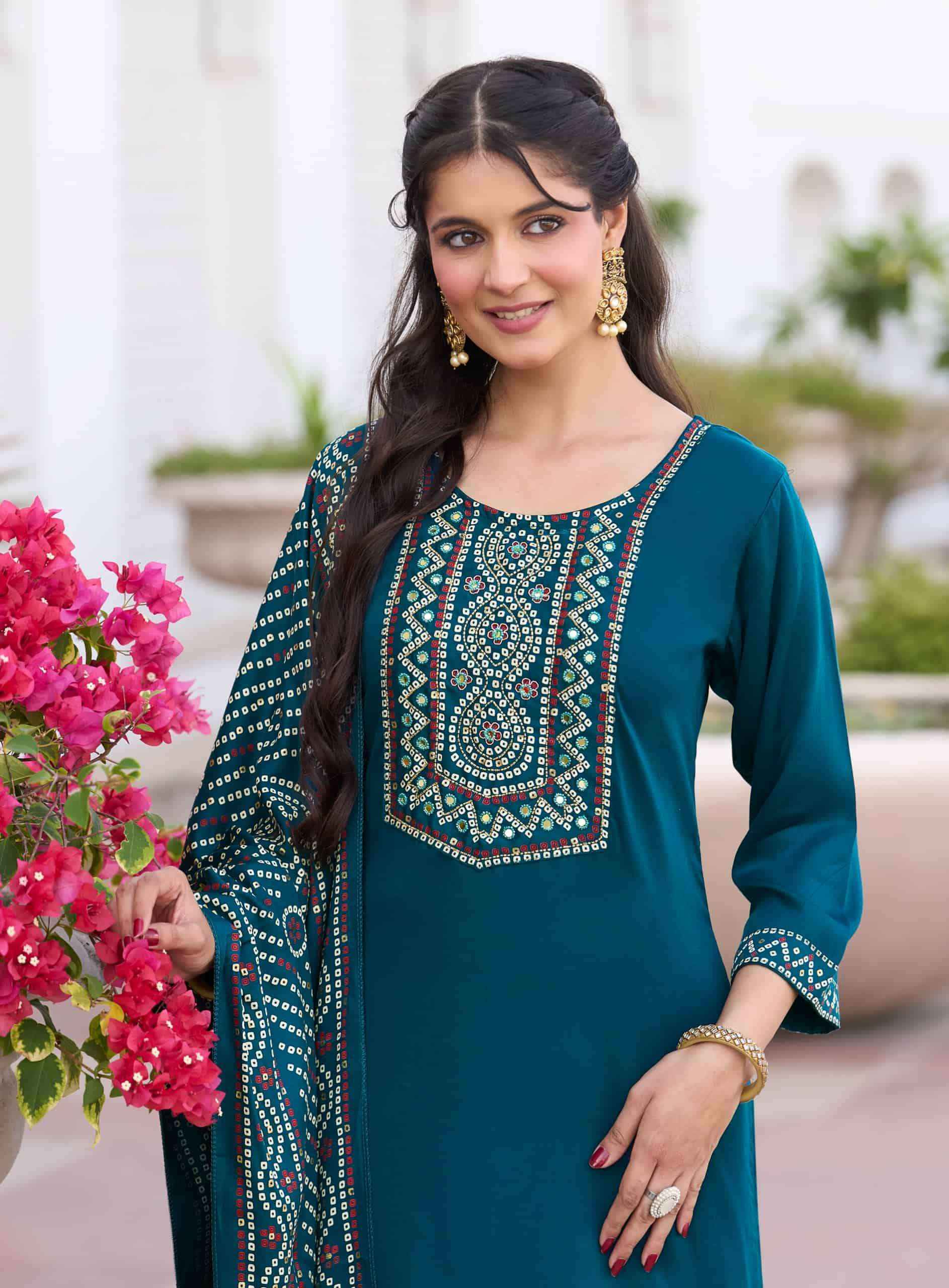 Radhika Lifestyle Akriti Vol 2 Fancy Gajji Silk Kurti Bottom Dupatta Set 6 Pcs Catalog 