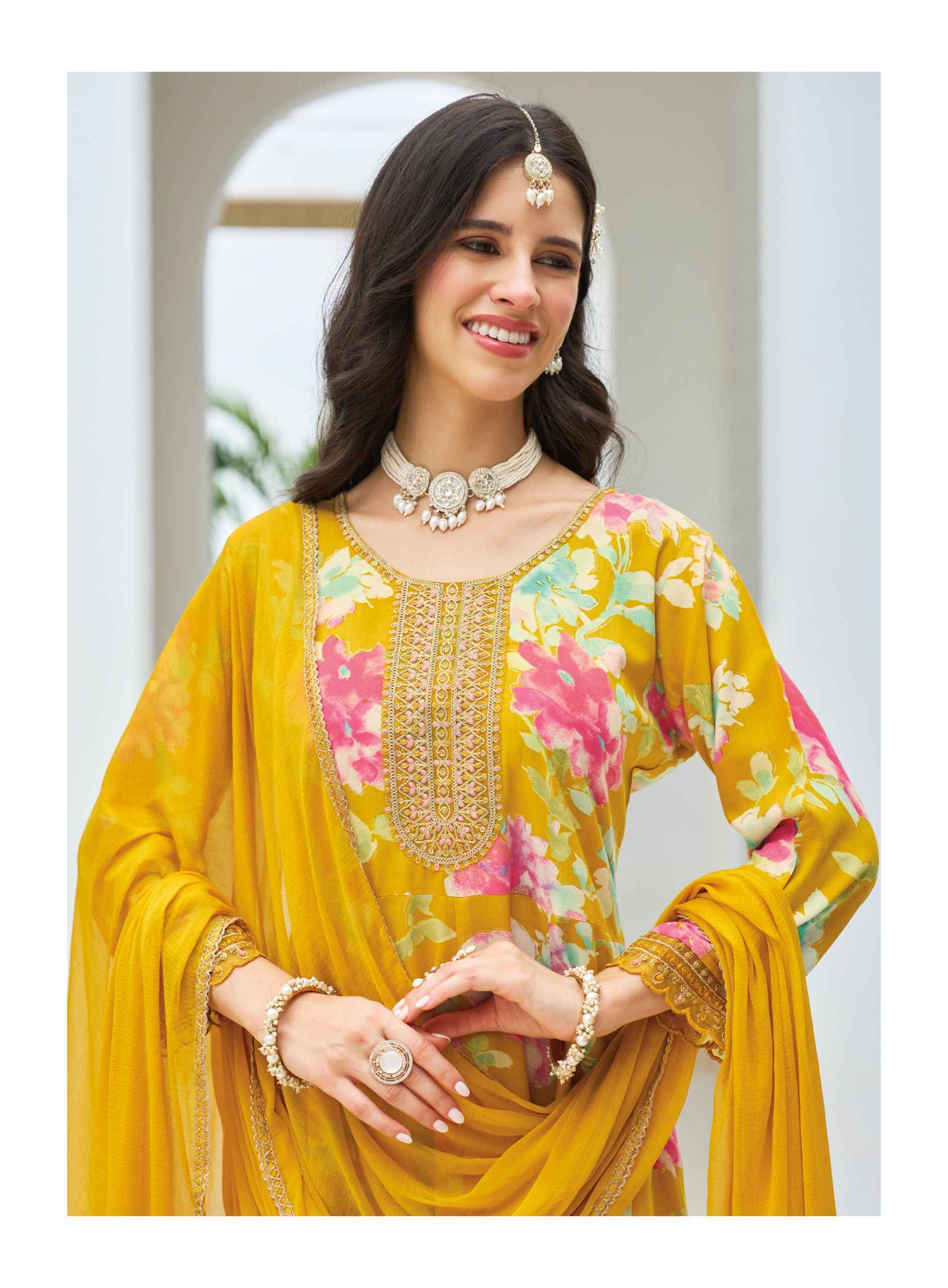 Radhika Lifestyle Anarkali Vol 10 Reyon Kurti Combo 6 pcs Catalog