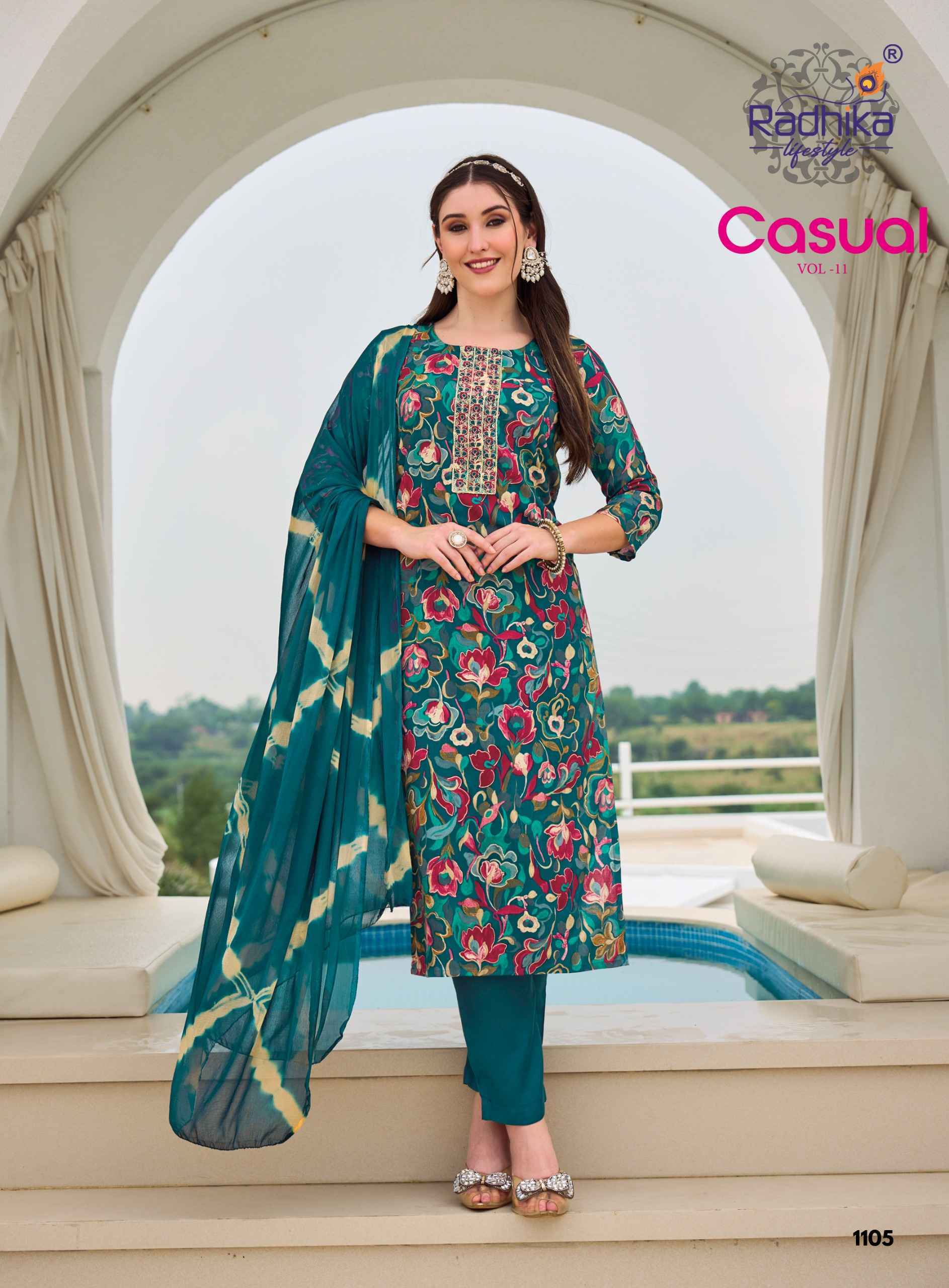 Radhika Lifestyle Casual Vol 11 Readymade Suits 6 pcs Catalog | Wholesale Textile Surat