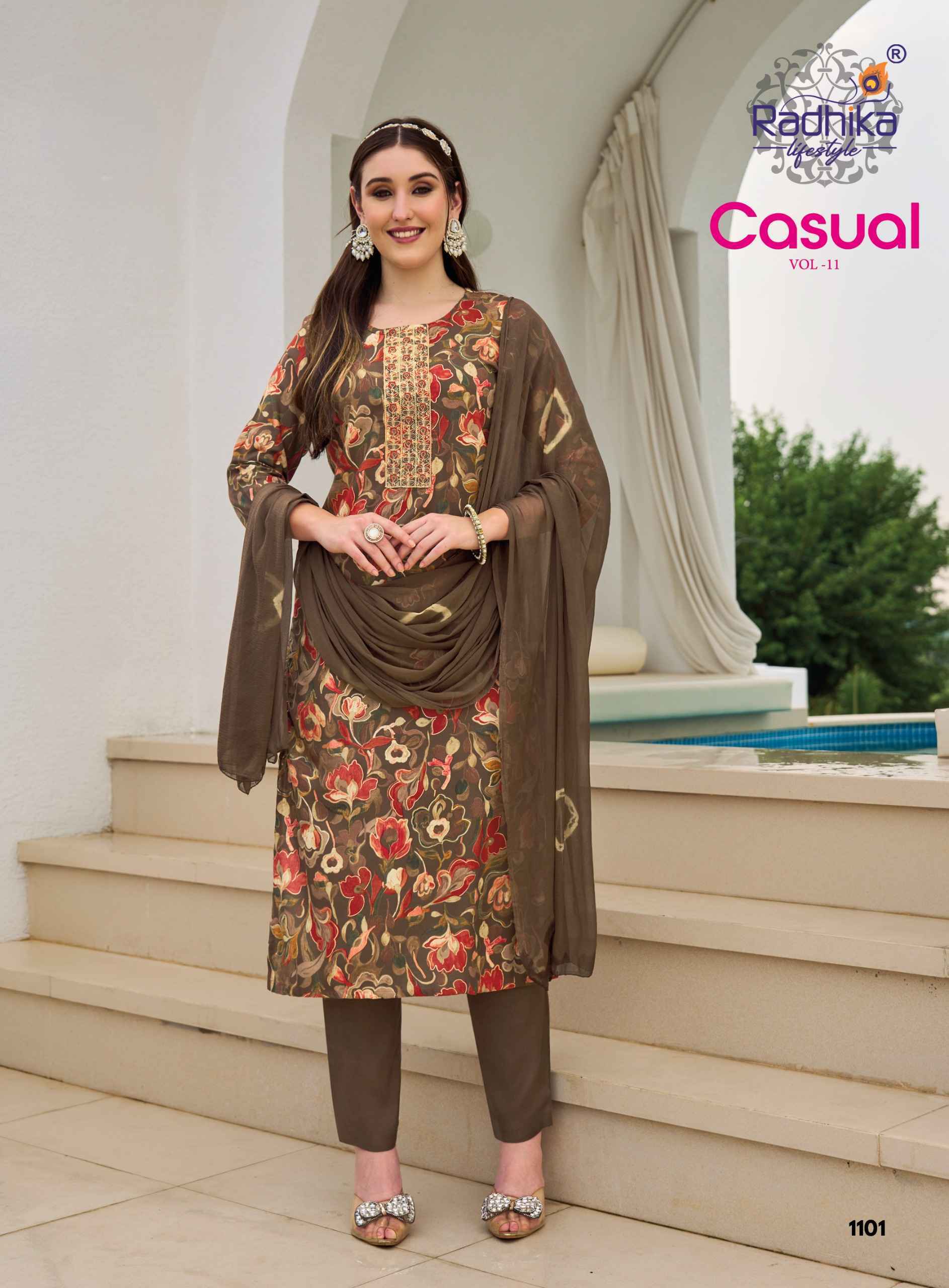 Radhika Lifestyle Casual Vol 11 Readymade Suits 6 pcs Catalog | Wholesale Textile Surat