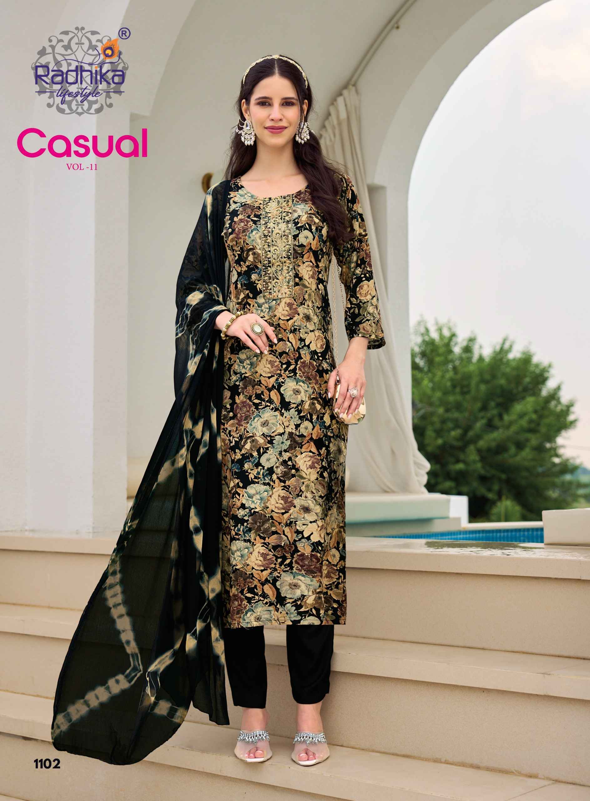 Radhika Lifestyle Casual Vol 11 Readymade Suits 6 pcs Catalog | Wholesale Textile Surat
