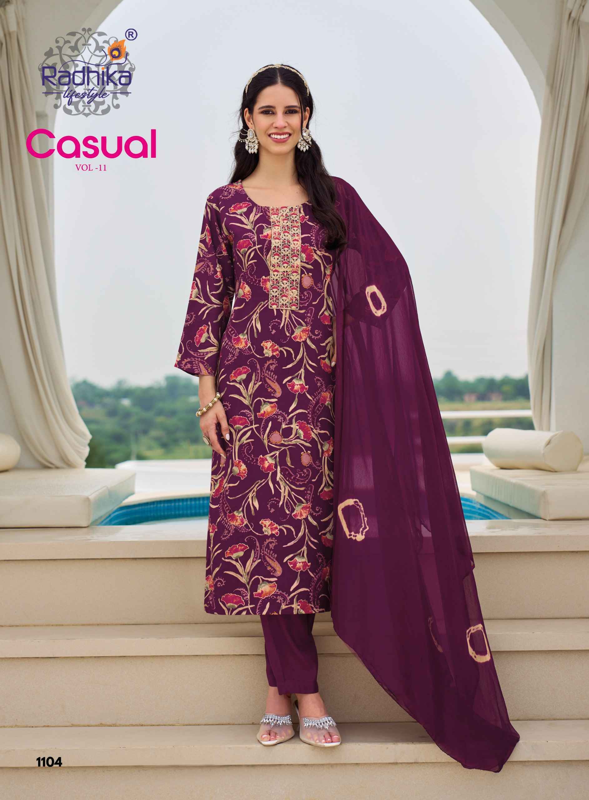 Radhika Lifestyle Casual Vol 11 Readymade Suits 6 pcs Catalog | Wholesale Textile Surat