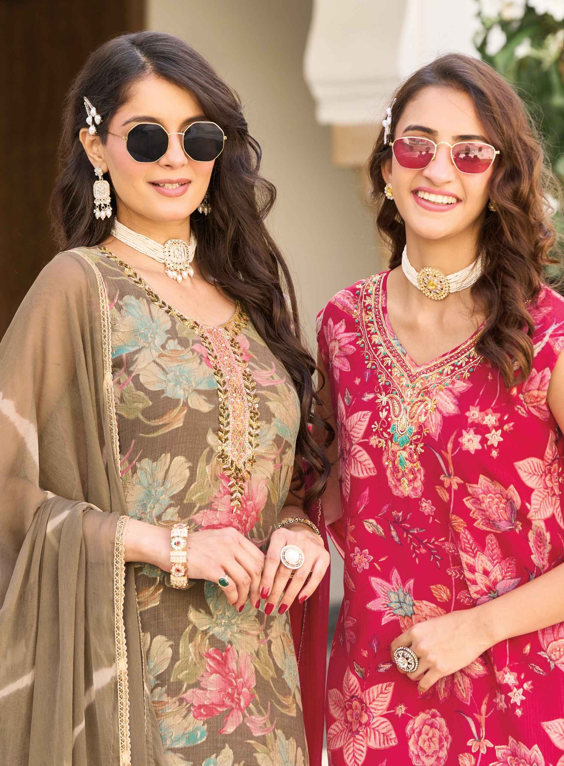 Radhika Lifestyle Glam Look Vol 4 Milano Silk Readymade Suits 6 pcs Catalog