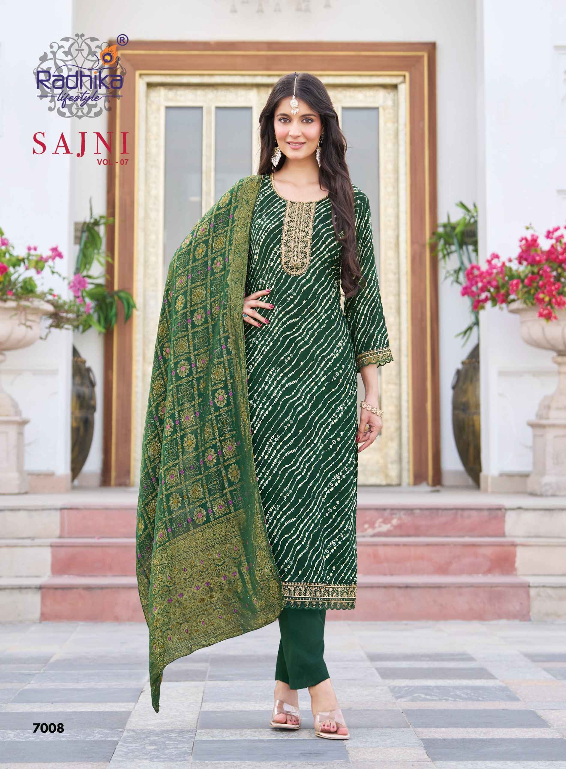 Radhika Lifestyle Sajni Vol 7 Rayon Kurti Comb 8 pcs Catalog | Surat Wholesale Market