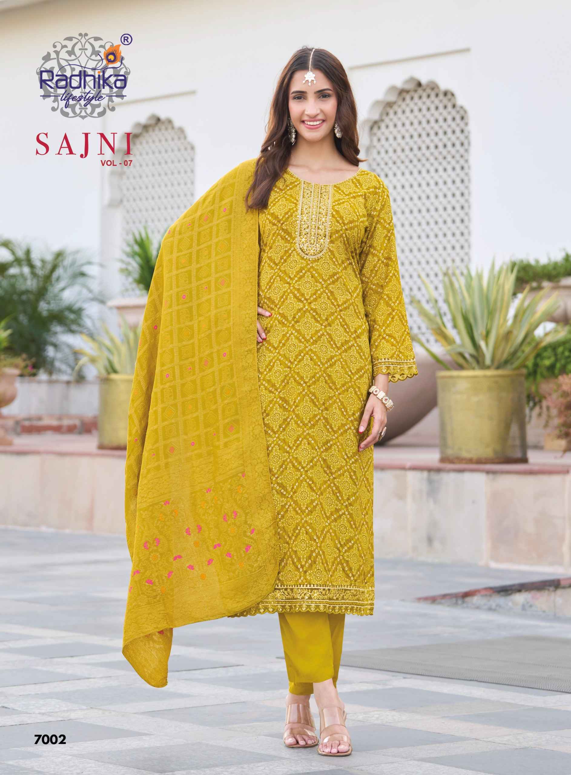 Radhika Lifestyle Sajni Vol 7 Rayon Kurti Comb 8 pcs Catalog | Surat Wholesale Market