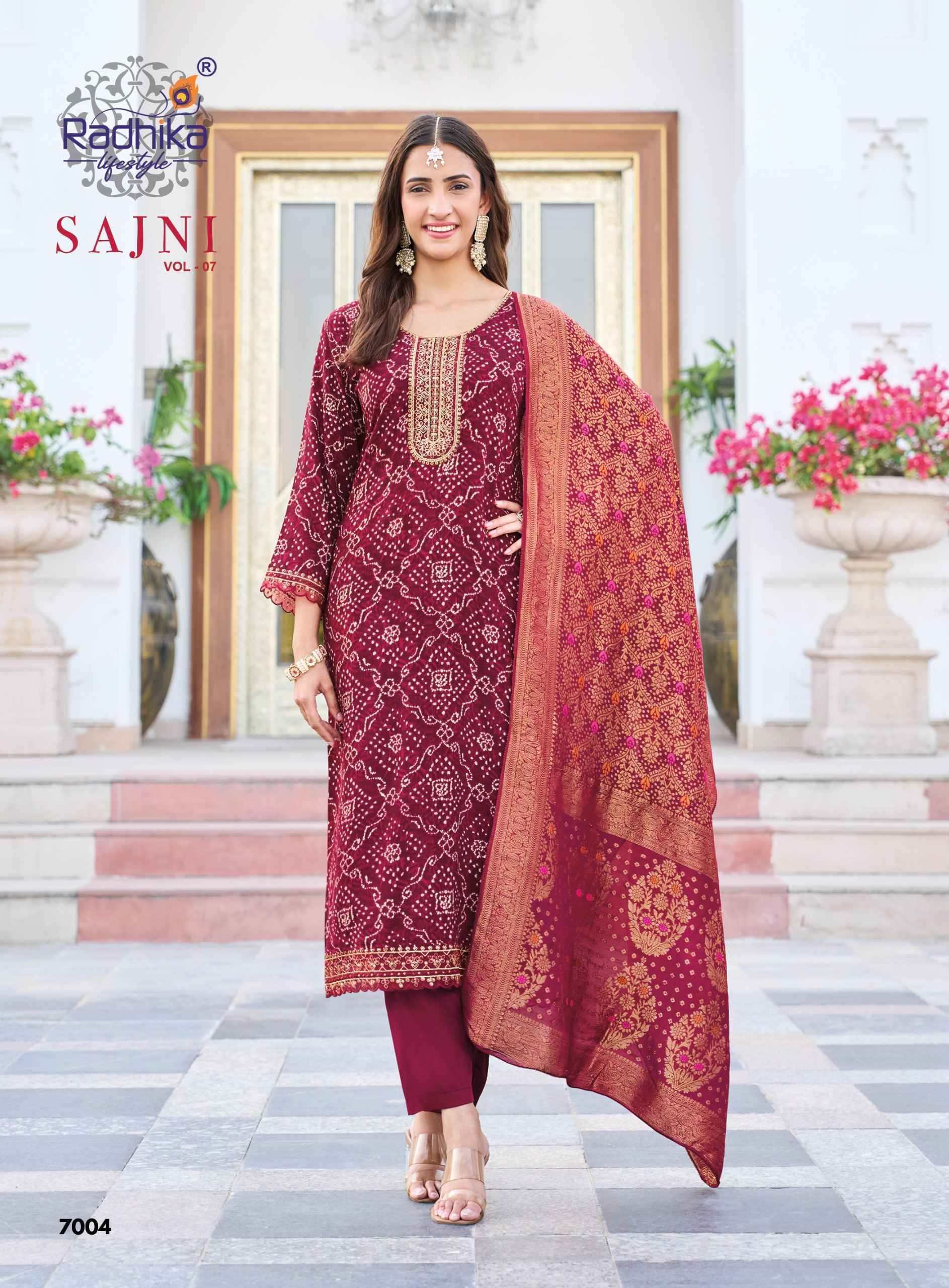 Radhika Lifestyle Sajni Vol 7 Rayon Kurti Comb 8 pcs Catalog | Surat Wholesale Market