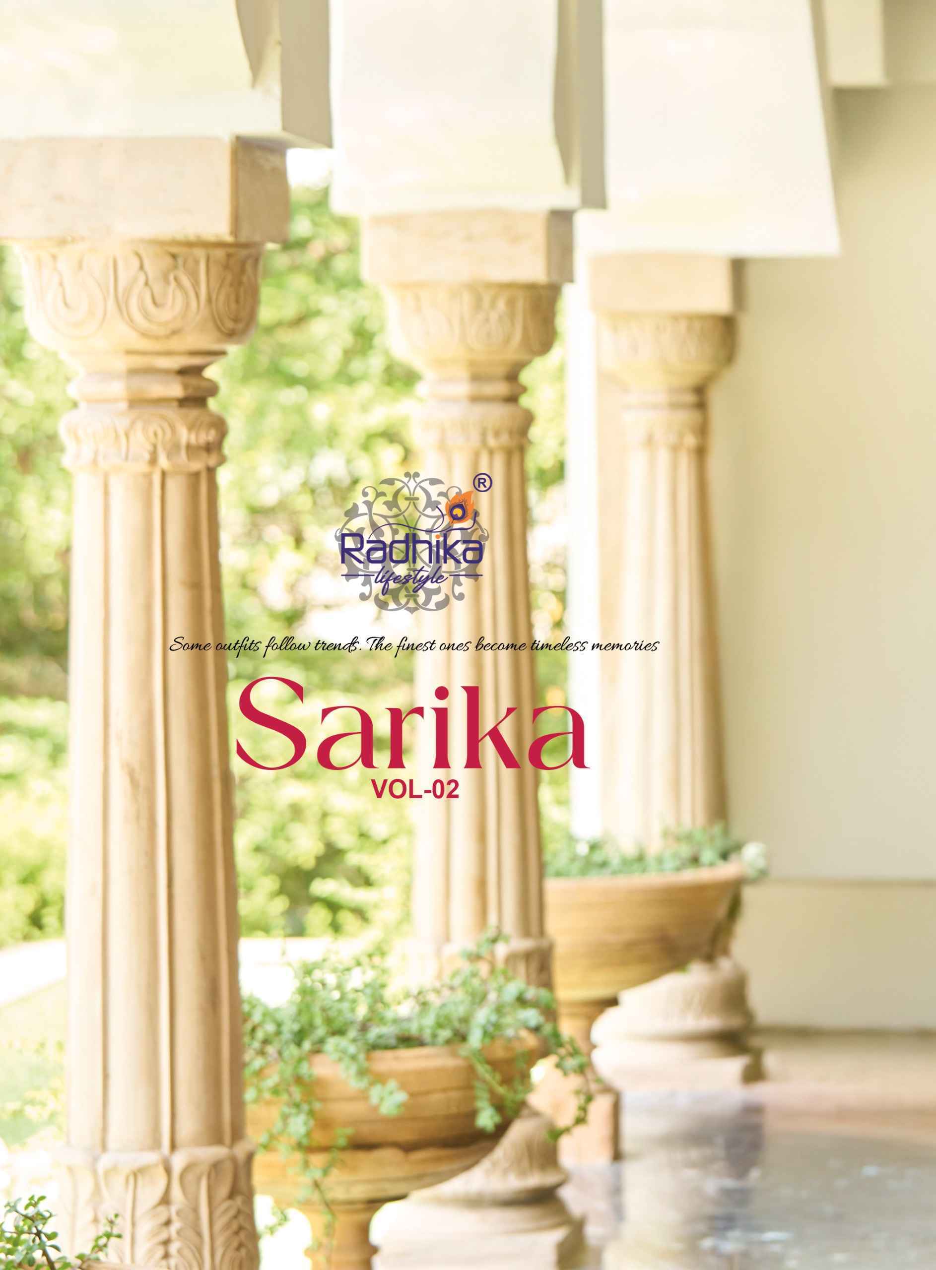 Radhika Lifestyle Sarika Vol 2 Roman Silk Kurti Comb 7 pcs Catalogue