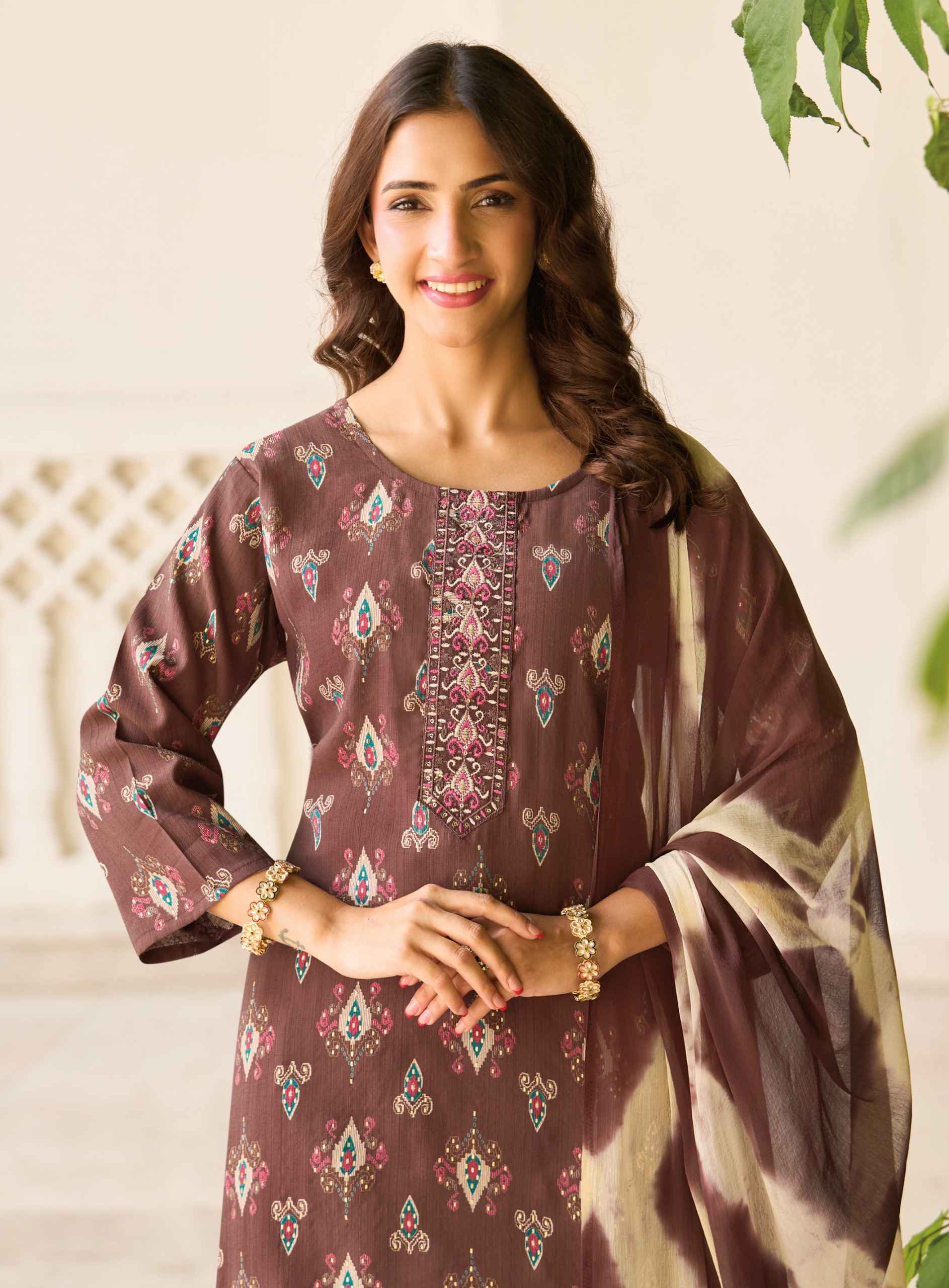 Radhika Lifestyle Sirin Vol 9 Vertican Foil Readymade Suits 8 pcs Catalog