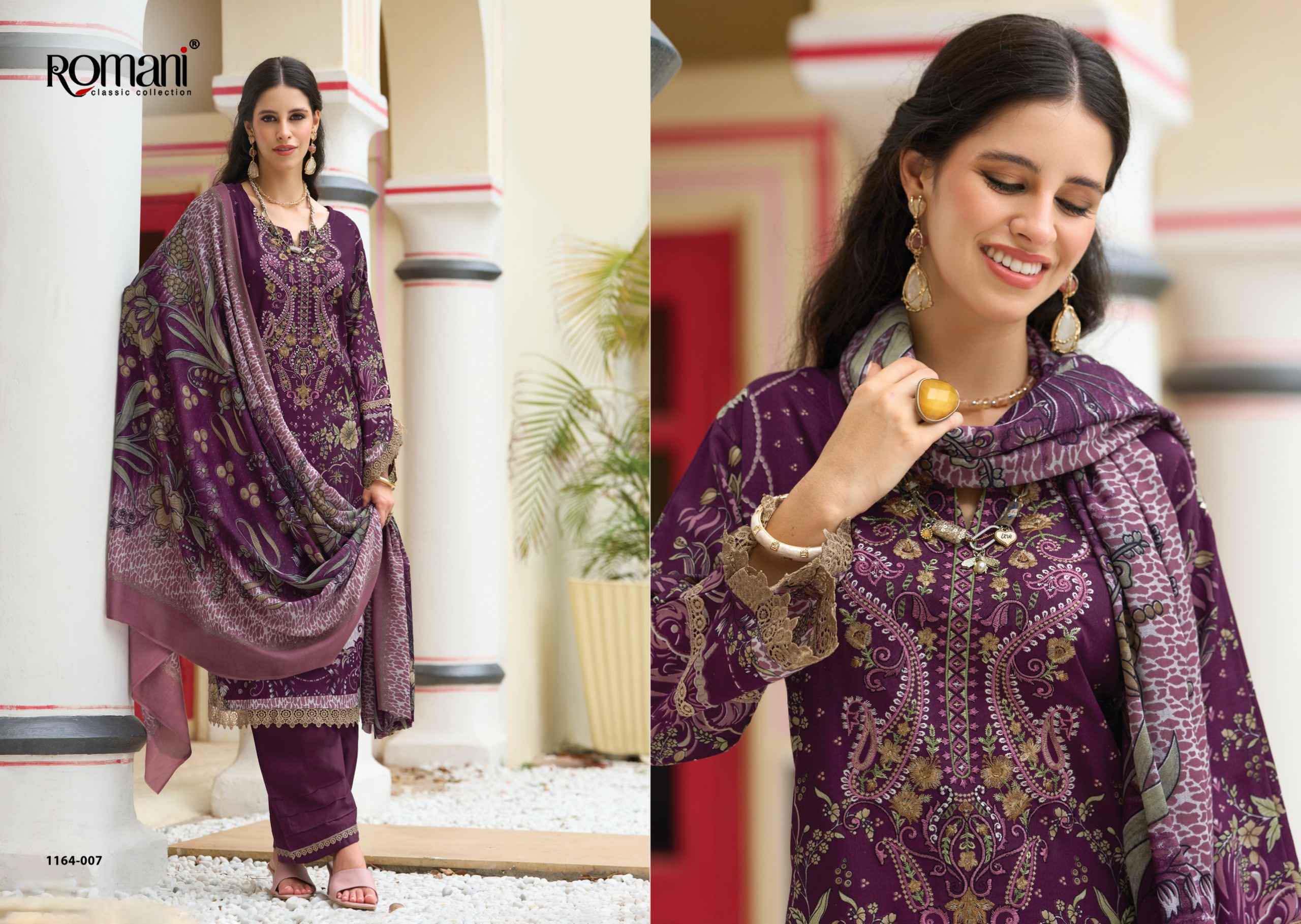 Romani Aarzu Vol 37 Cotton Dress Material 8 pcs Catalog | Wholesale Market Surat