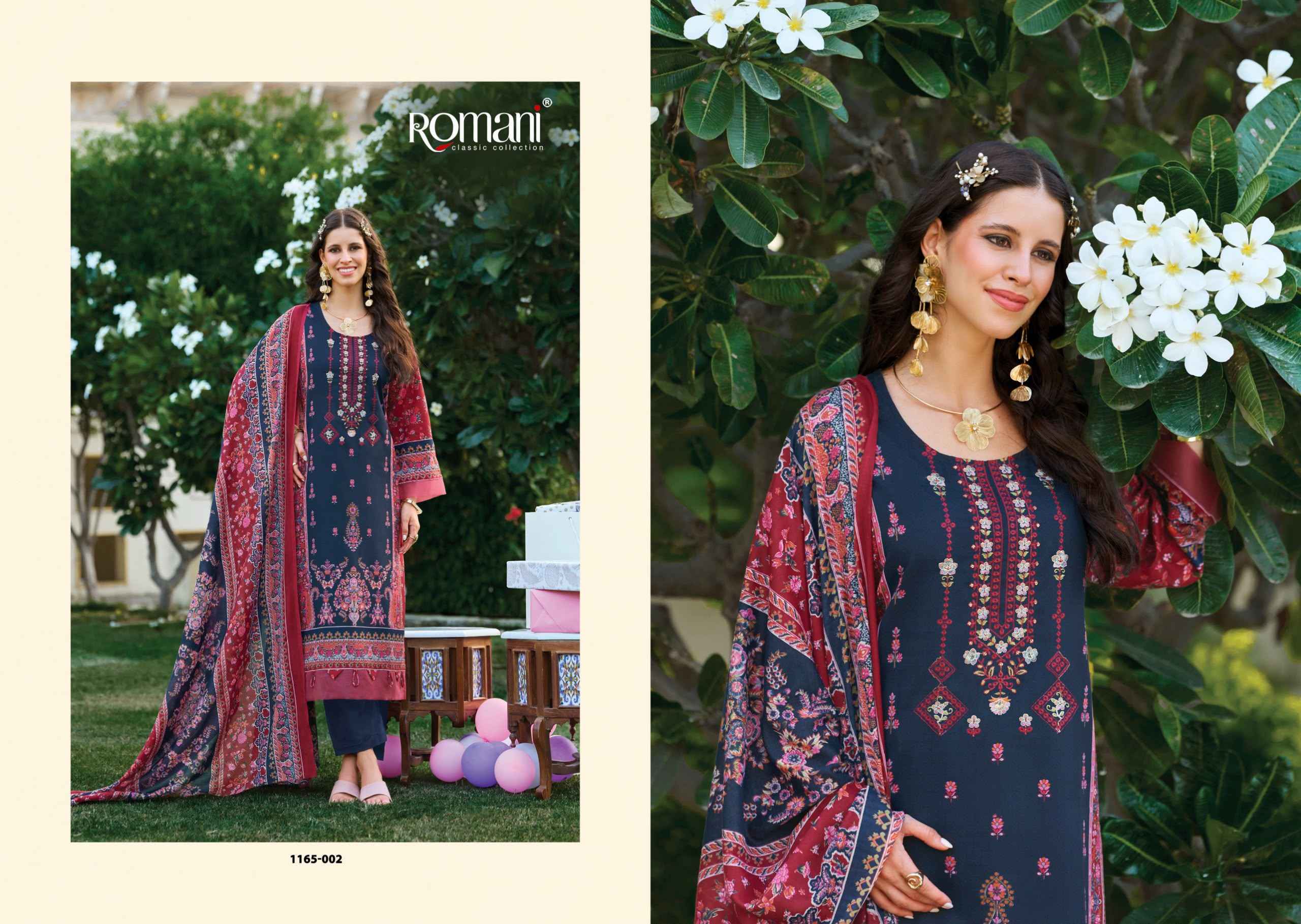 Romani Bin Kareem Vol 7 Cotton Dress Material 8 pcs Catalog