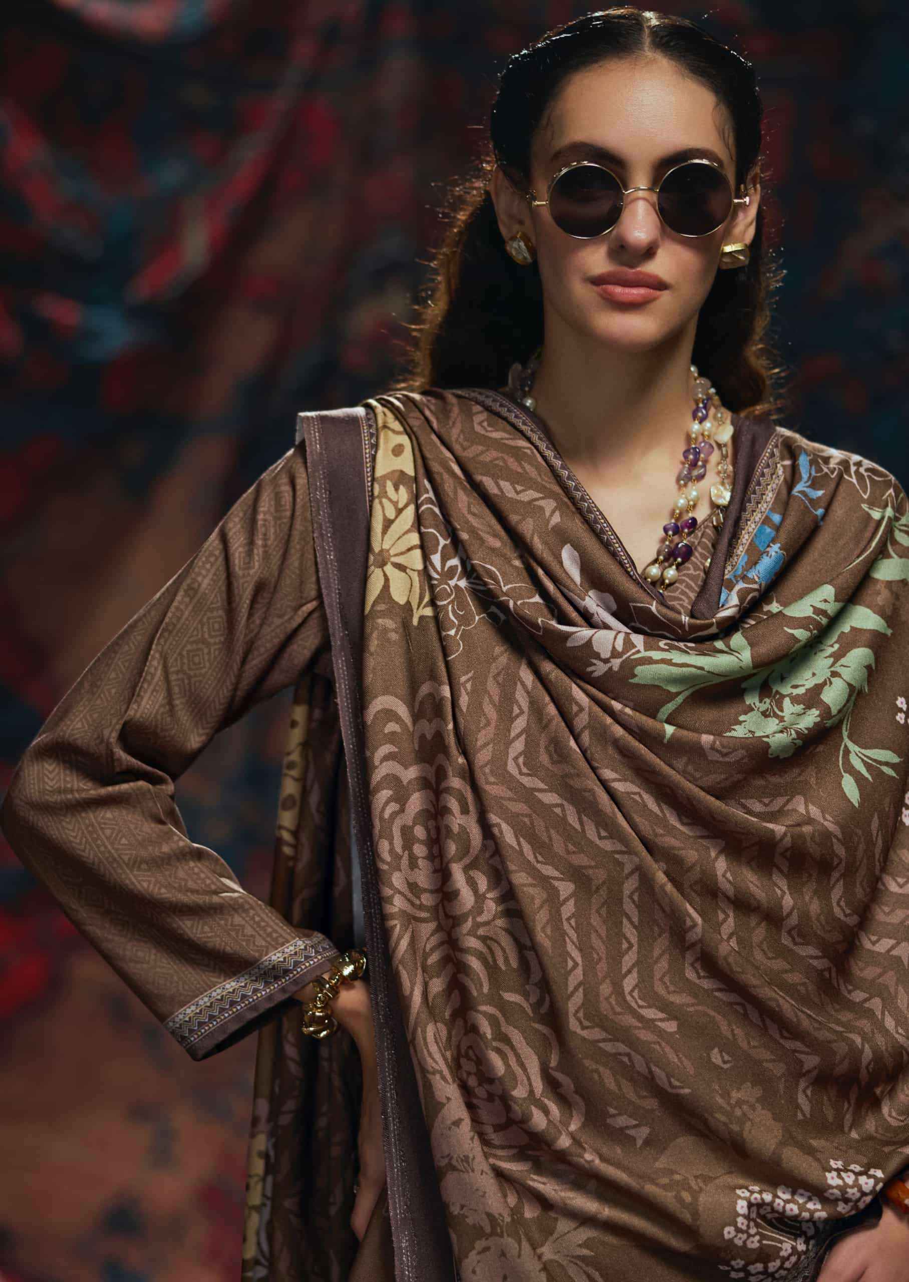 Sadhana Fashion Vivid Pashmina Salwar Suit 6 Pcs Catalog | Wholesale Dealer