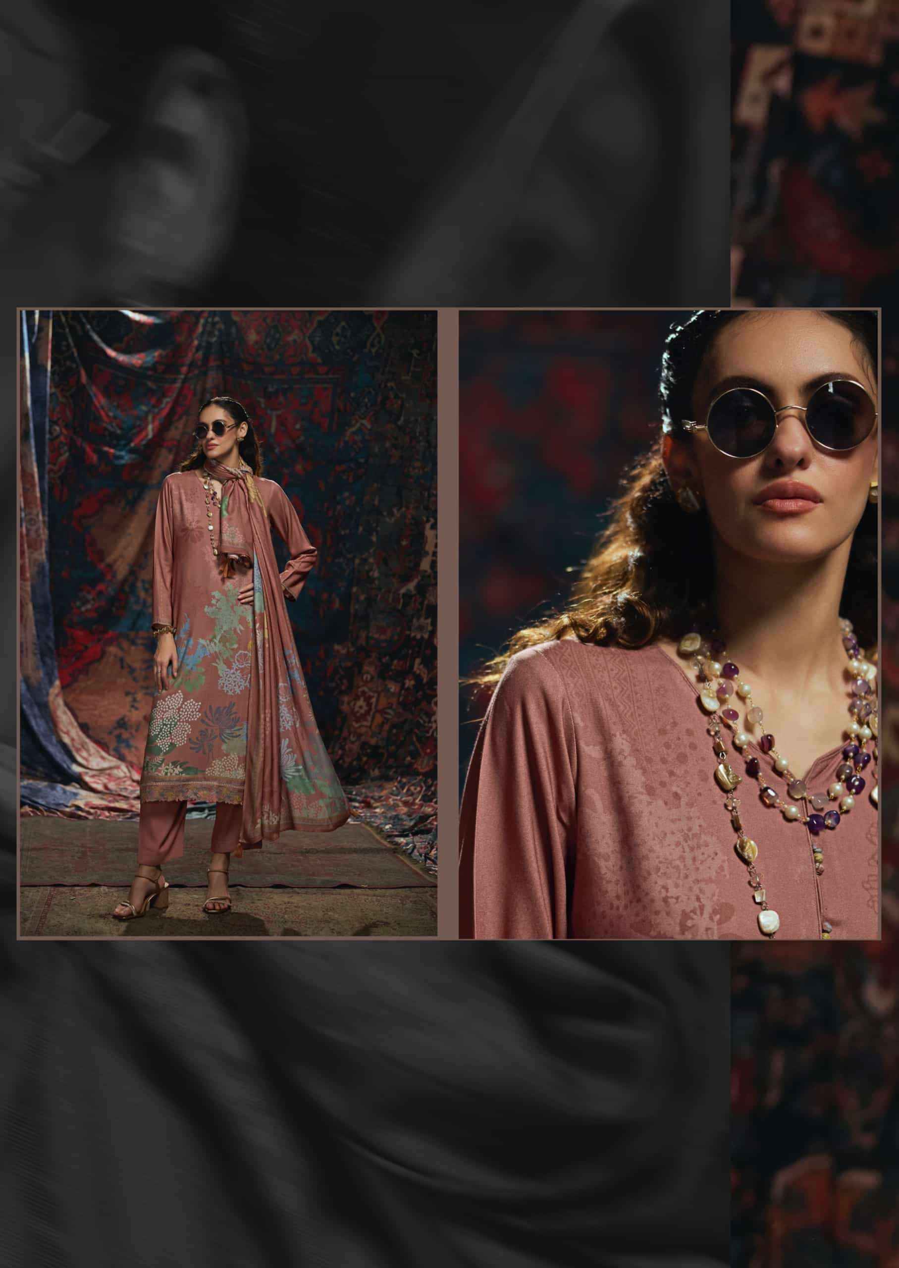 Sadhana Fashion Vivid Pashmina Salwar Suit 6 Pcs Catalog | Wholesale Dealer