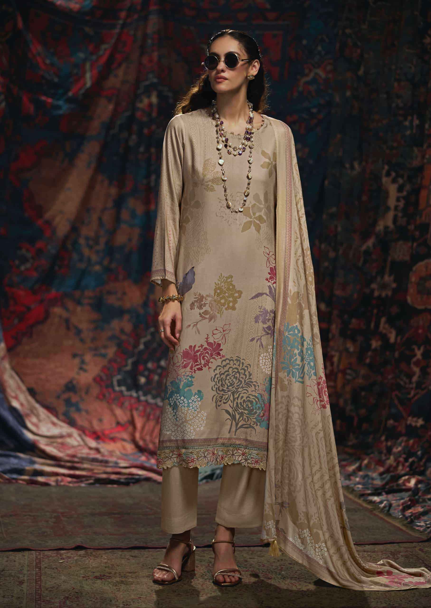Sadhana Fashion Vivid Pashmina Salwar Suit 6 Pcs Catalog | Wholesale Dealer