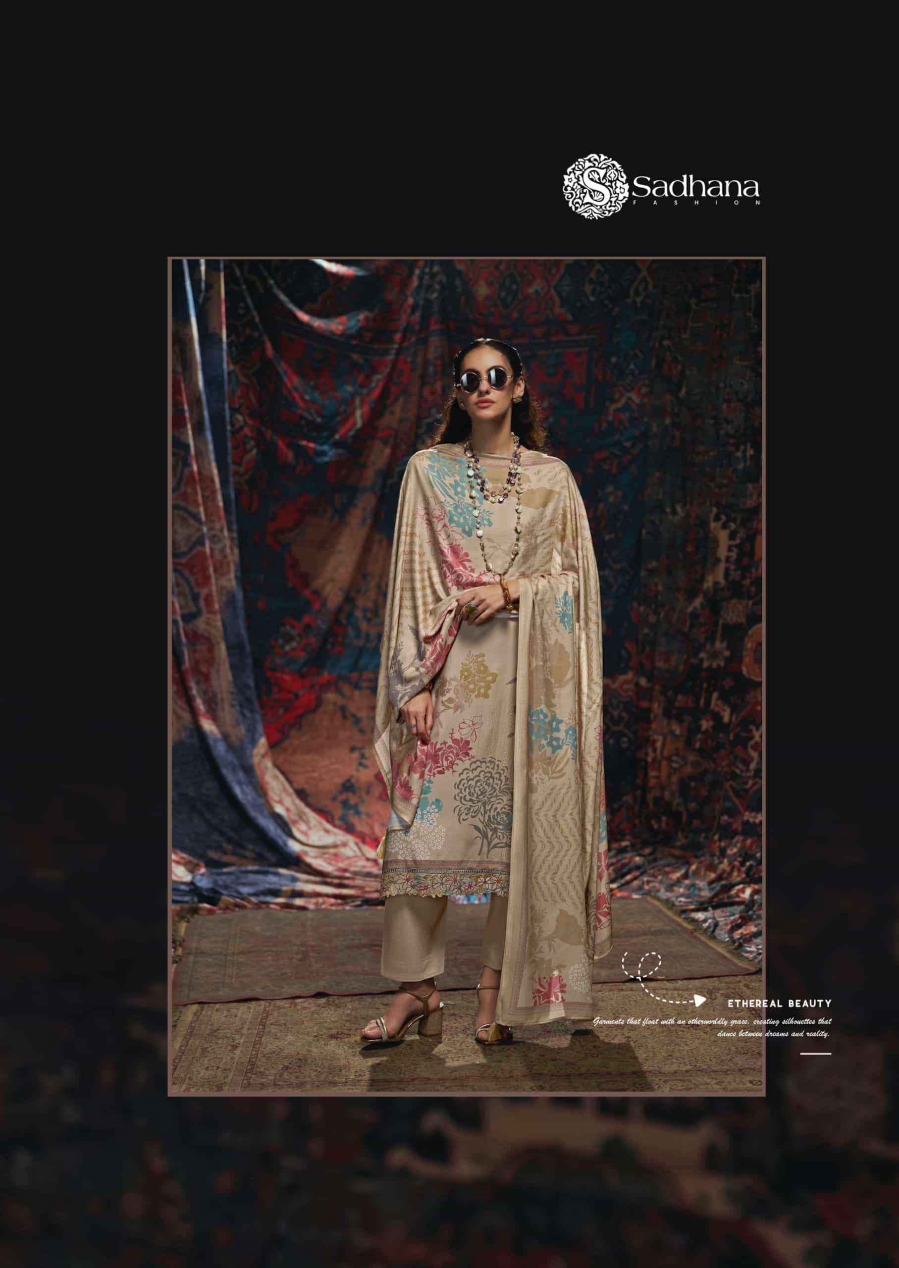 Sadhana Fashion Vivid Pashmina Salwar Suit 6 Pcs Catalog | Wholesale Dealer