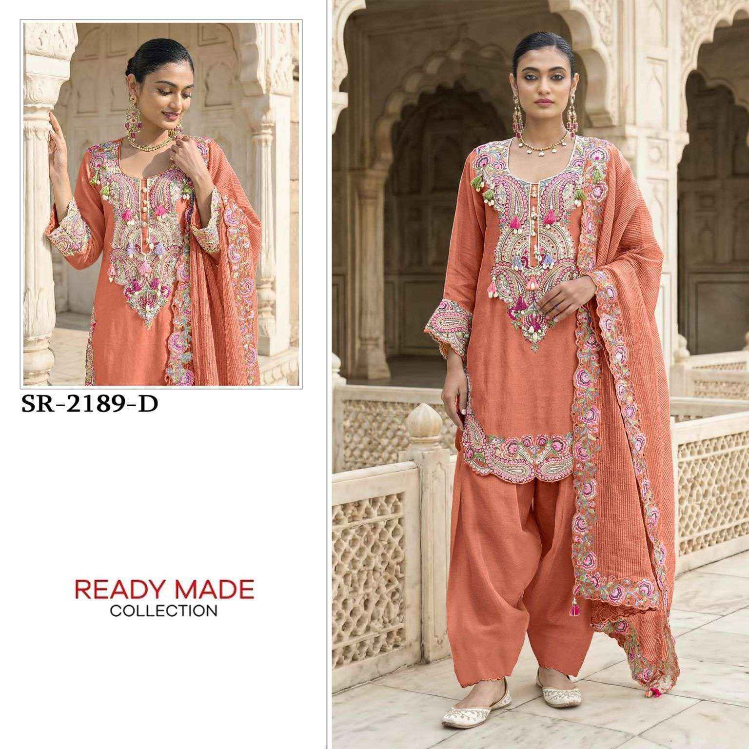 Shree Fabs SR 2189 ABCD Readymade Pakistani Farsi Salwar Dress Collection 6 Pcs Catalog 