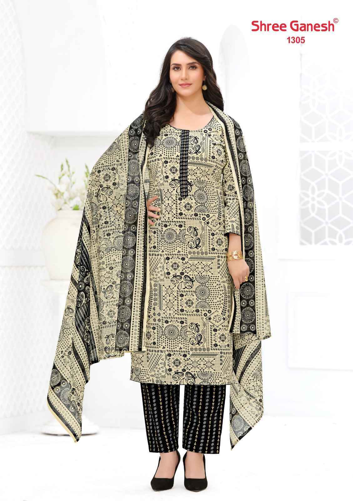Shree Ganesh Ajrak Vol 3 Readymade Cotton Dress 12 pcs Catalog | Surat Wholesale Bazaar