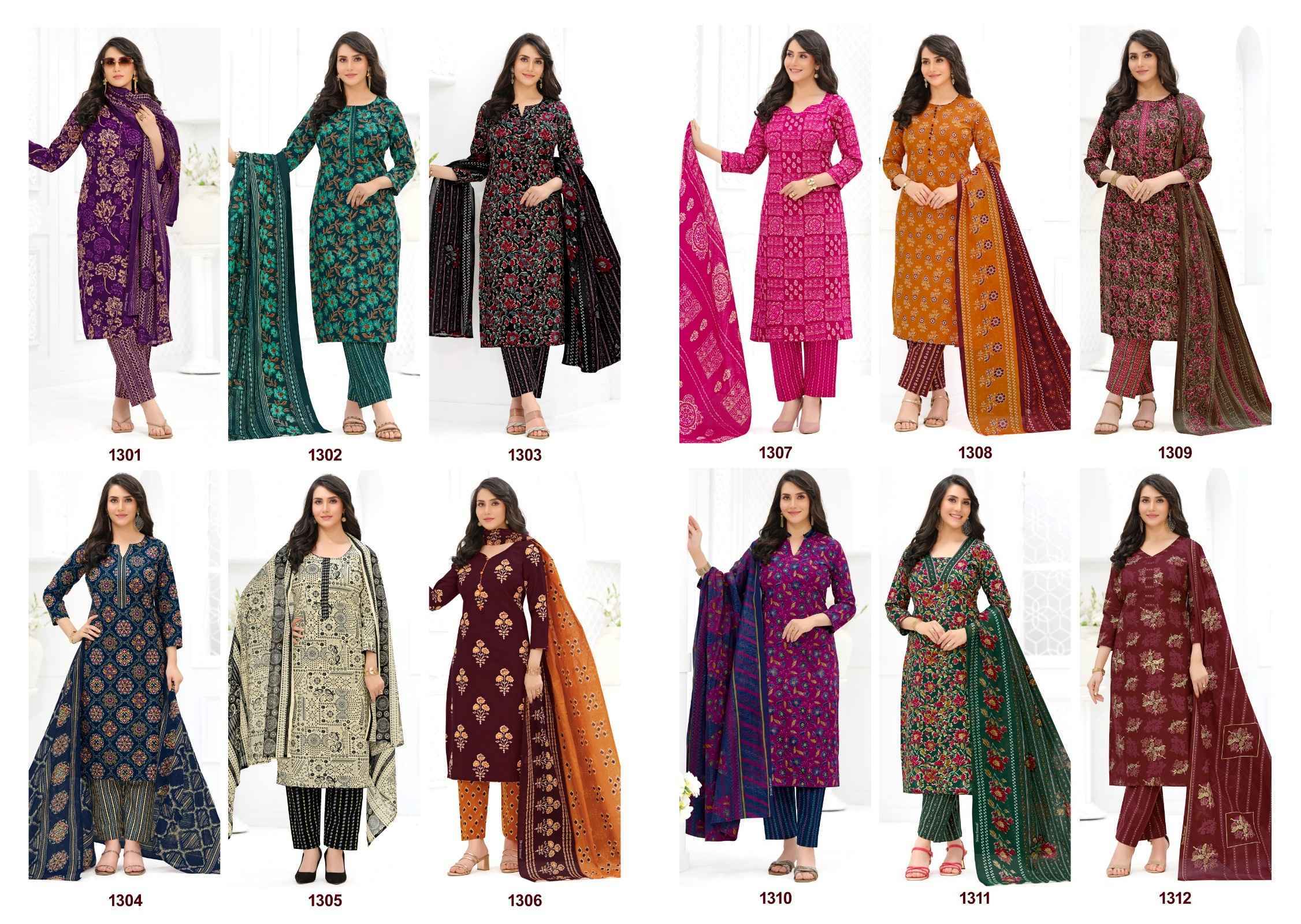 Shree Ganesh Ajrak Vol 3 Readymade Cotton Dress 12 pcs Catalog | Surat Wholesale Bazaar