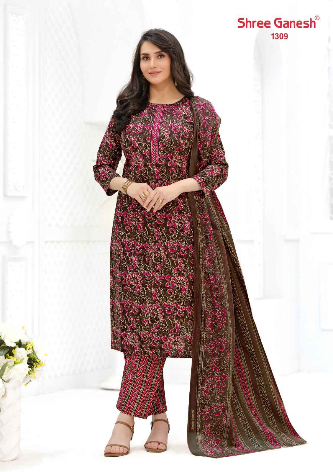 Shree Ganesh Ajrak Vol 3 Readymade Cotton Dress 12 pcs Catalog | Surat Wholesale Bazaar