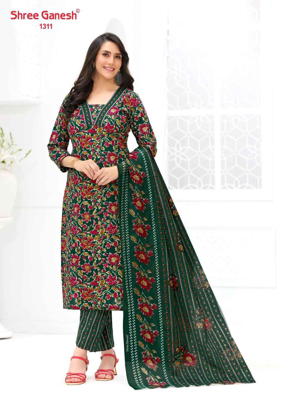 Shree Ganesh Ajrak Vol 3 Readymade Cotton Dress 12 pcs Catalog | Surat Wholesale Bazaar