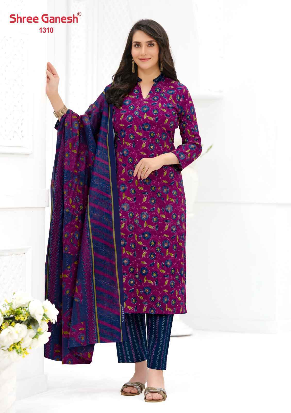 Shree Ganesh Ajrak Vol 3 Readymade Cotton Dress 12 pcs Catalog | Surat Wholesale Bazaar