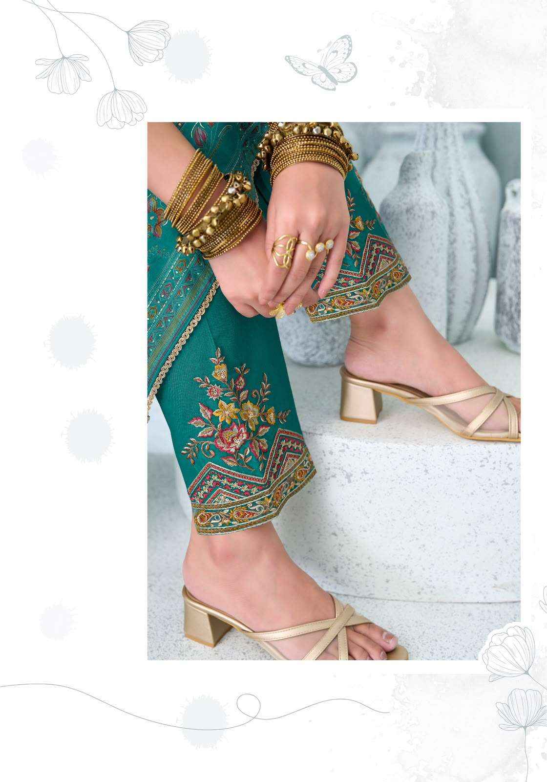 Suryajyoti Kalamkari Vol 1 Pure Jam Satin Dress Material 6 Pcs Catalog 