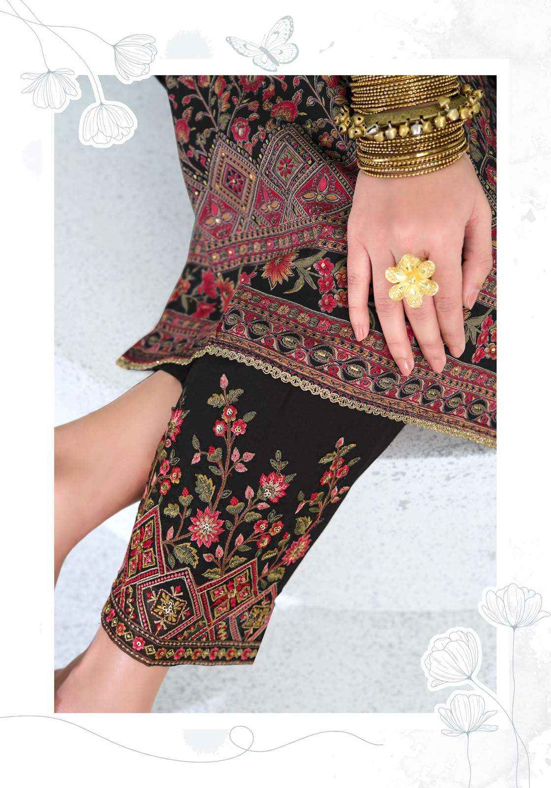 Suryajyoti Kalamkari Vol 1 Pure Jam Satin Dress Material 6 Pcs Catalog 